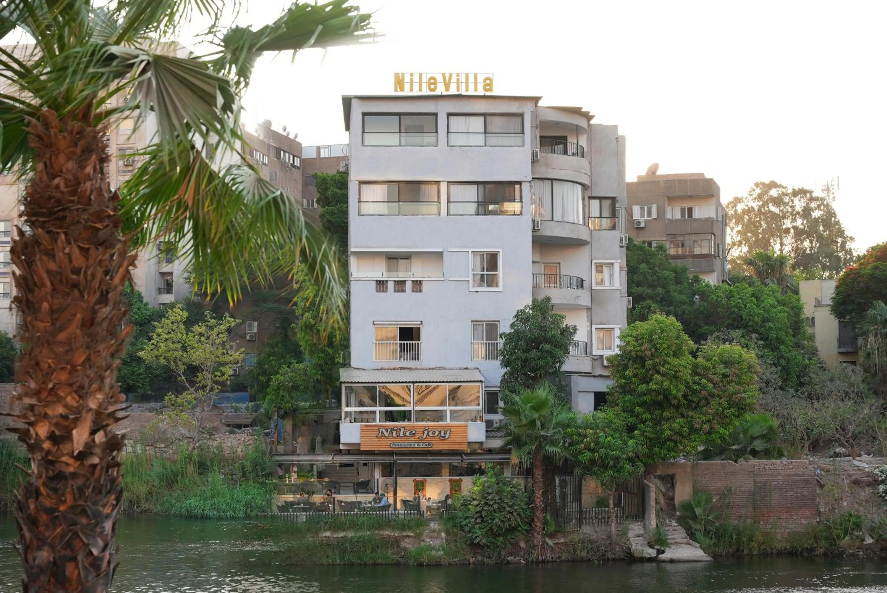 Property building in Nile Villa Hotel