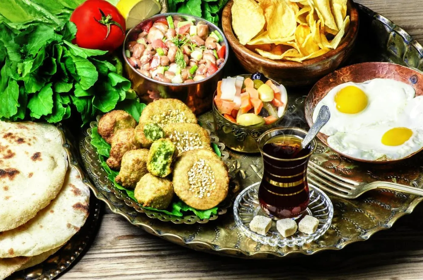 Breakfast in Nile Villa Hotel