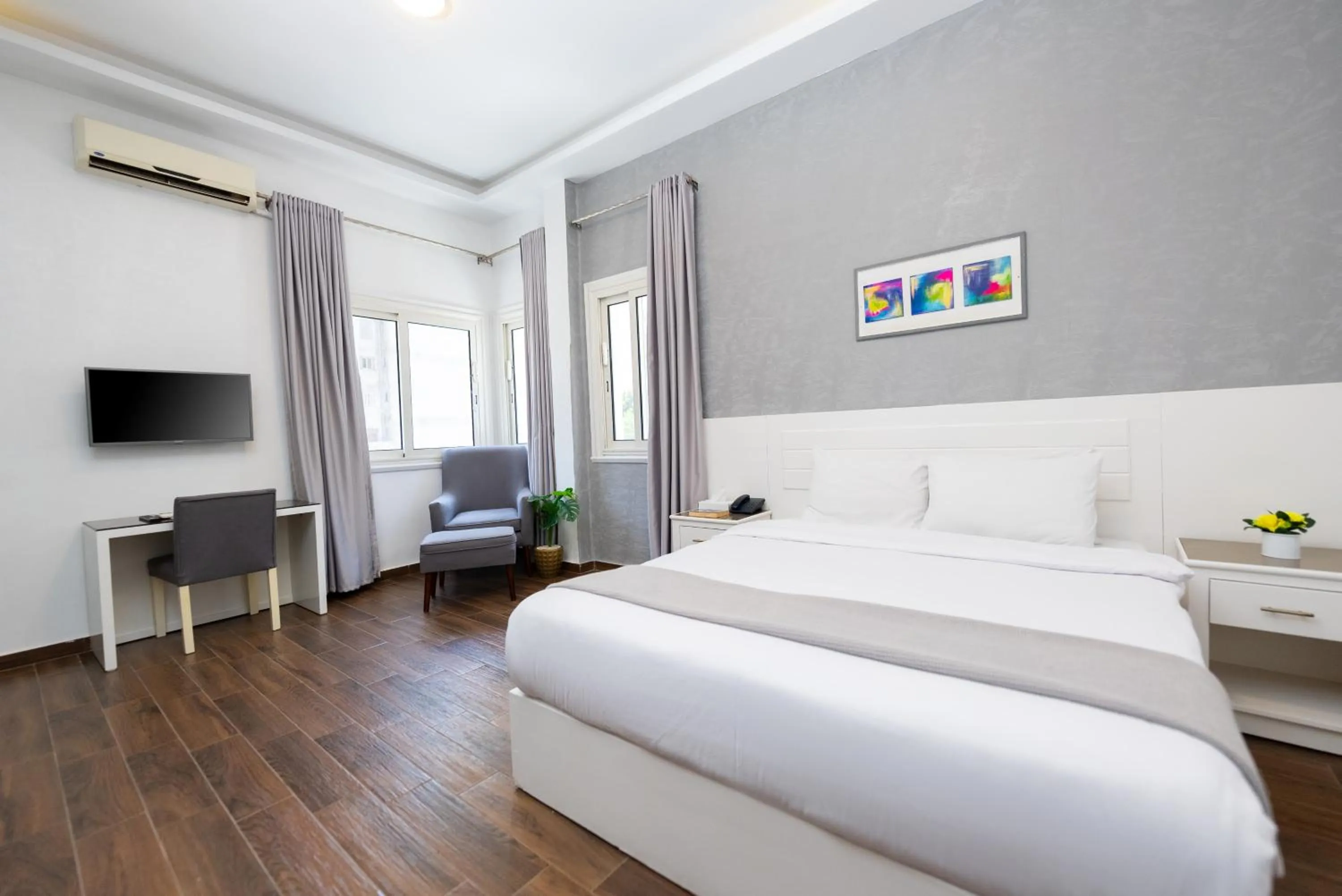 TV and multimedia, Bed in Nile Villa Hotel