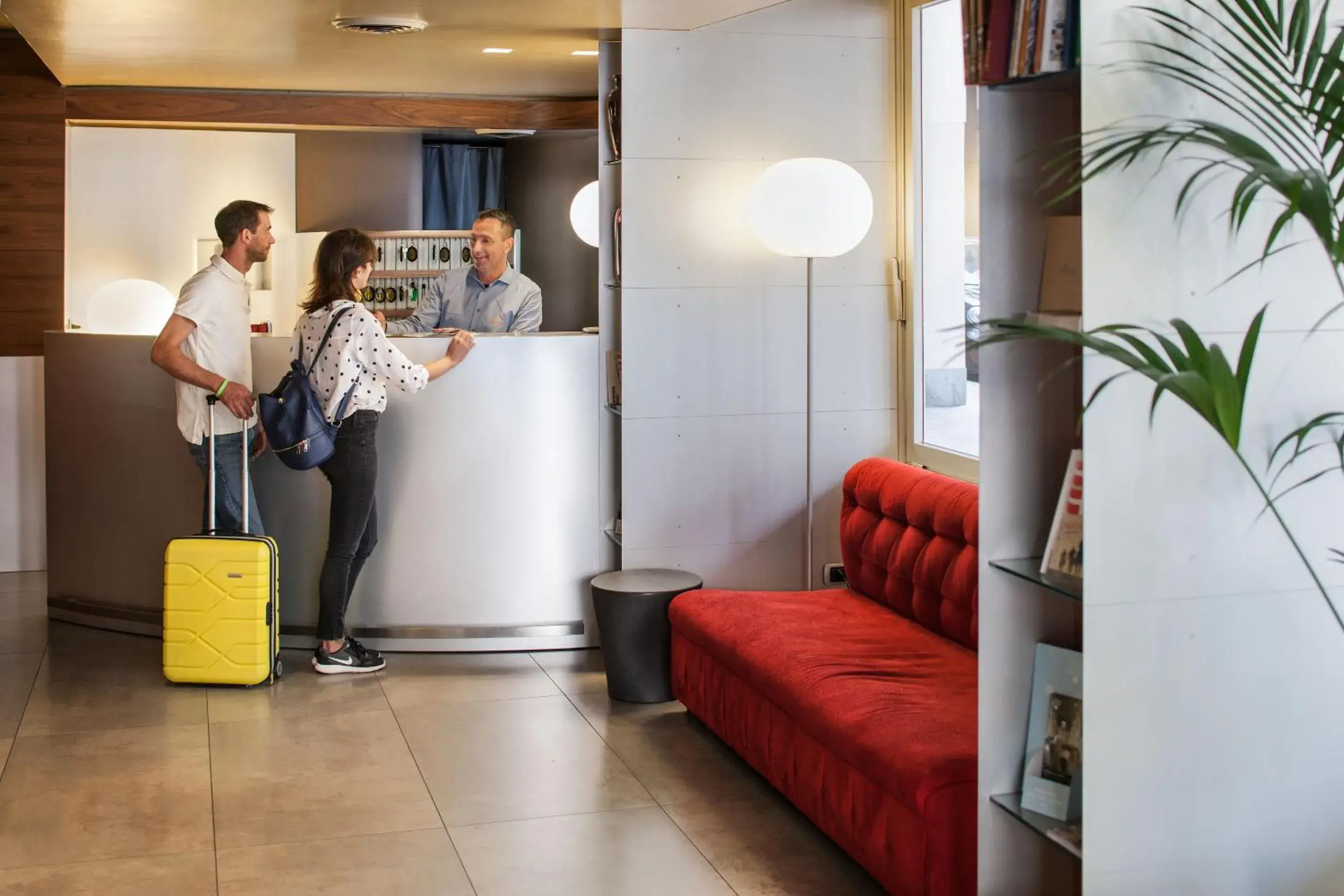 Lobby or reception in Phi Hotel Palio Lobby or reception in Phi Hotel Palio