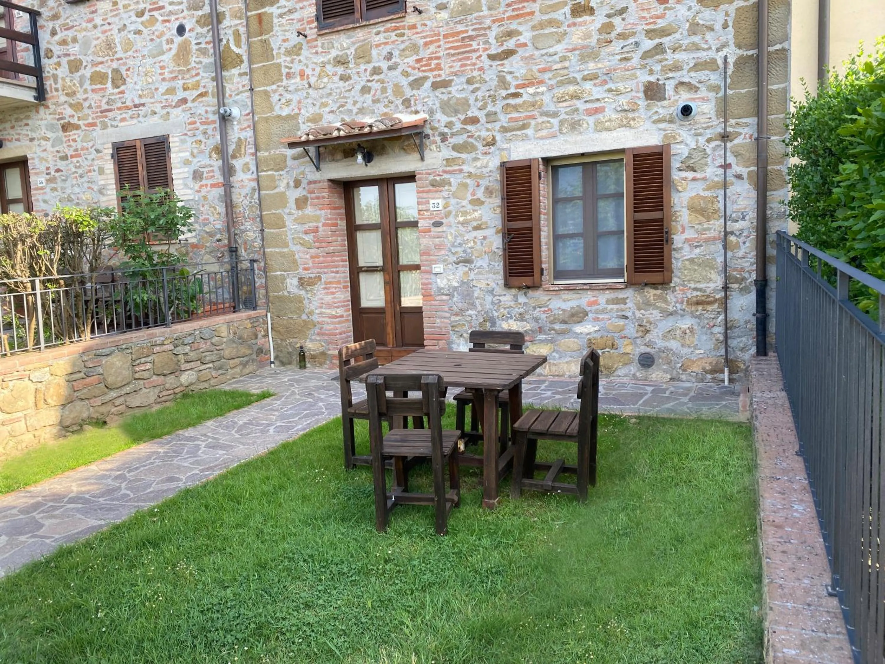 Garden view in Agriturismo Tenuta Badia