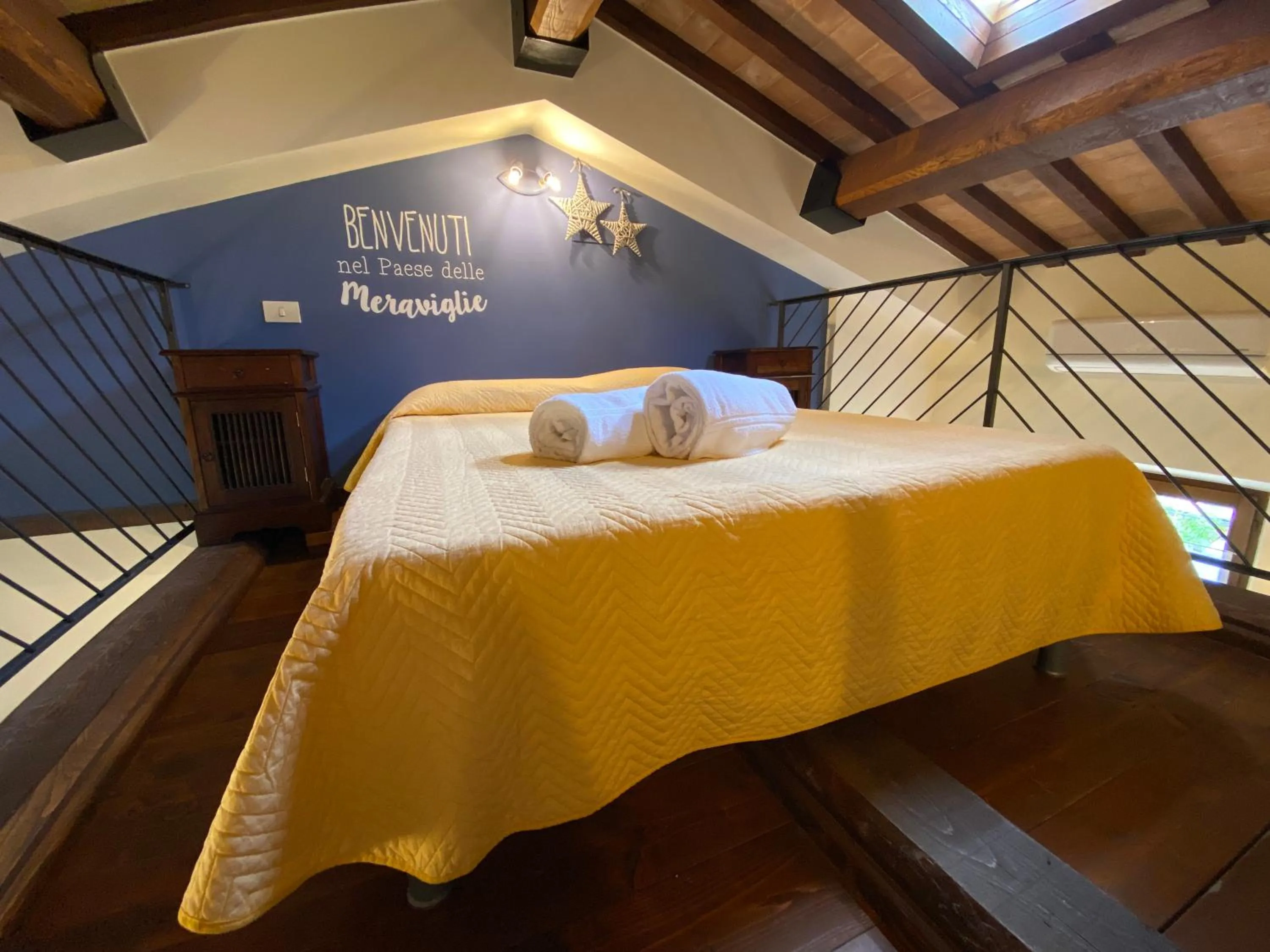 Bed in Agriturismo Tenuta Badia