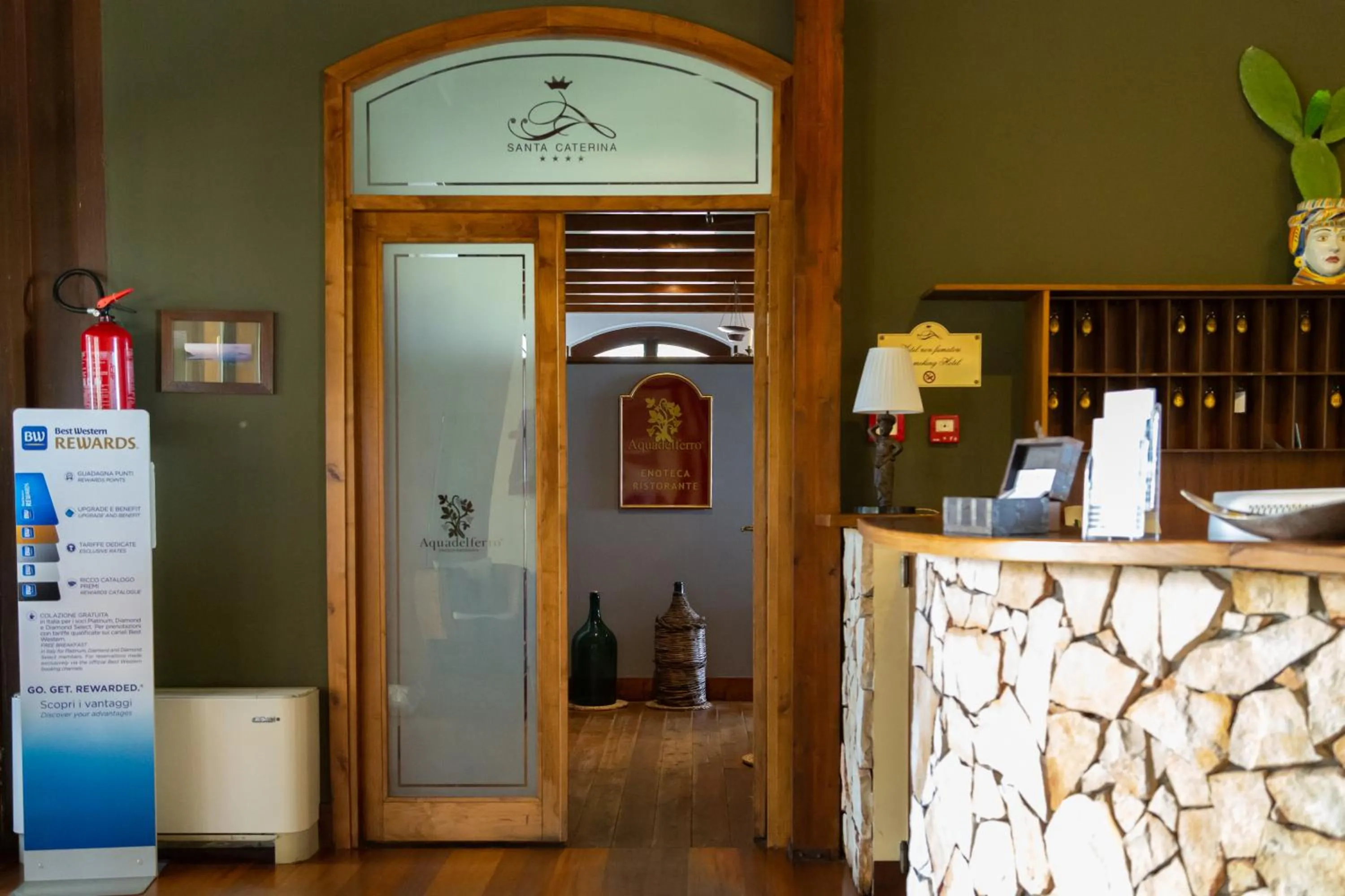 Restaurant/places to eat in Best Western Hotel Santa Caterina