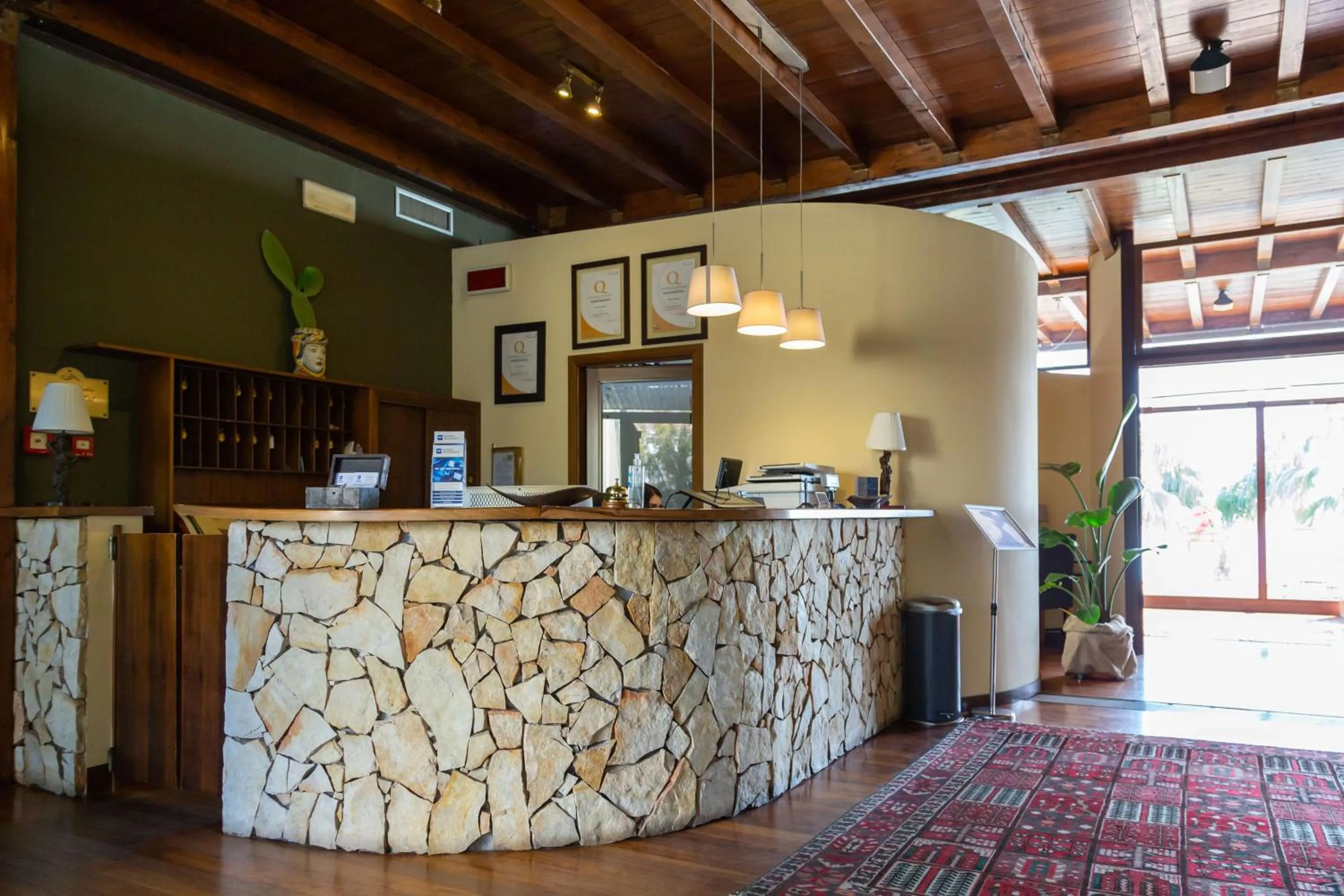 Lobby or reception in Best Western Hotel Santa Caterina