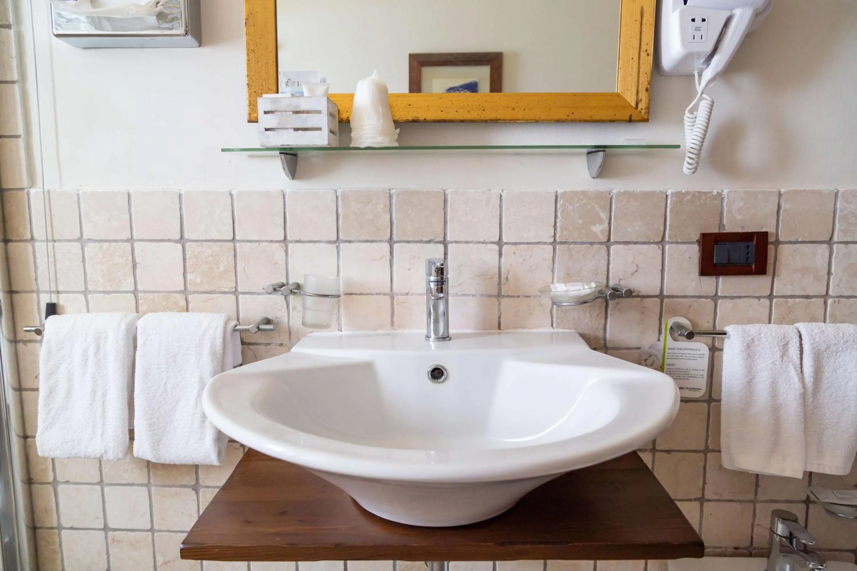 Bathroom in Best Western Hotel Santa Caterina