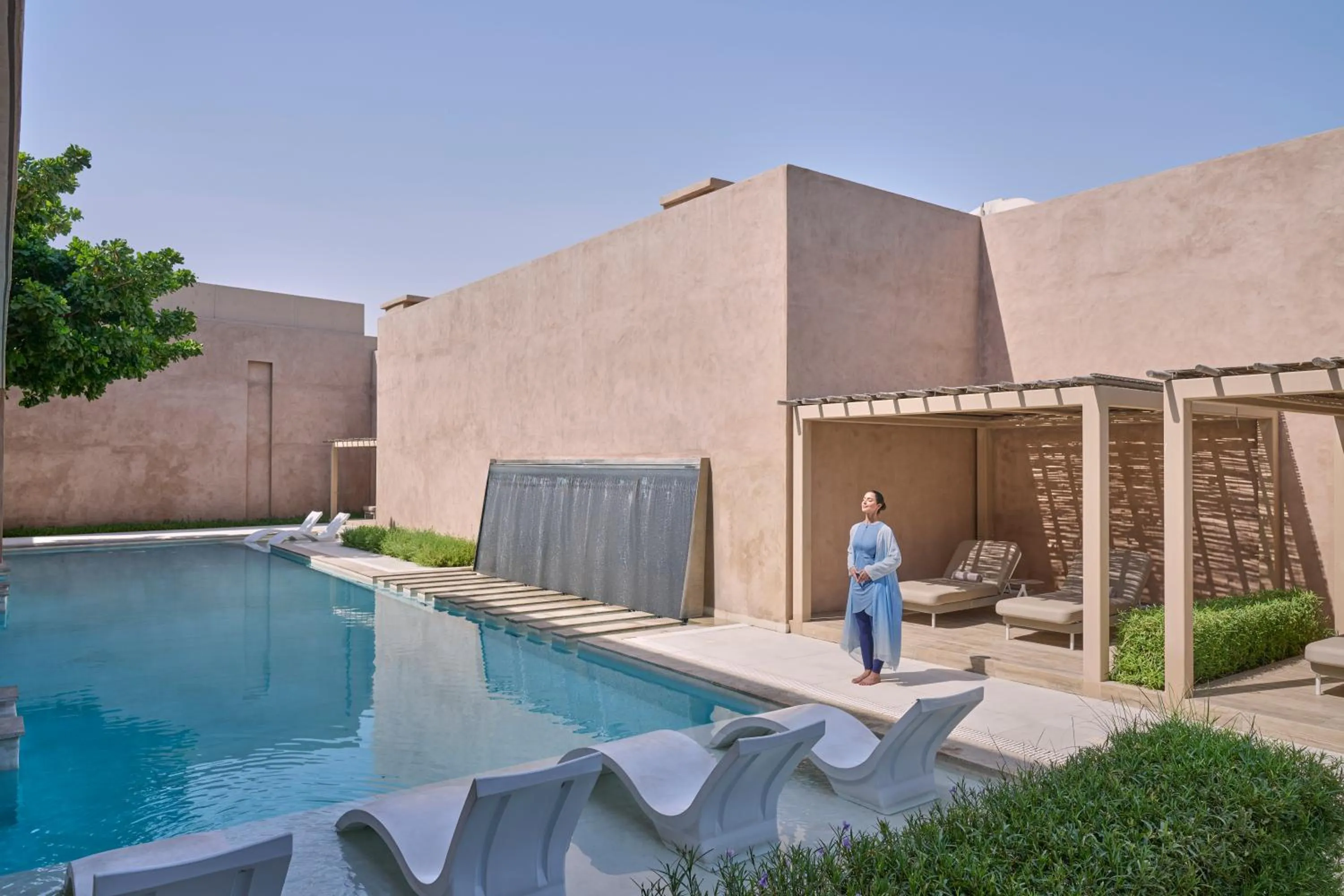 Property building in Zulal Wellness Resort by Chiva-Som