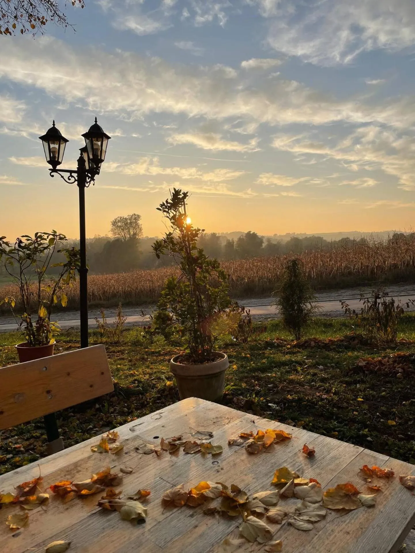 Sunset in AquaQuell Bad Pilzweg