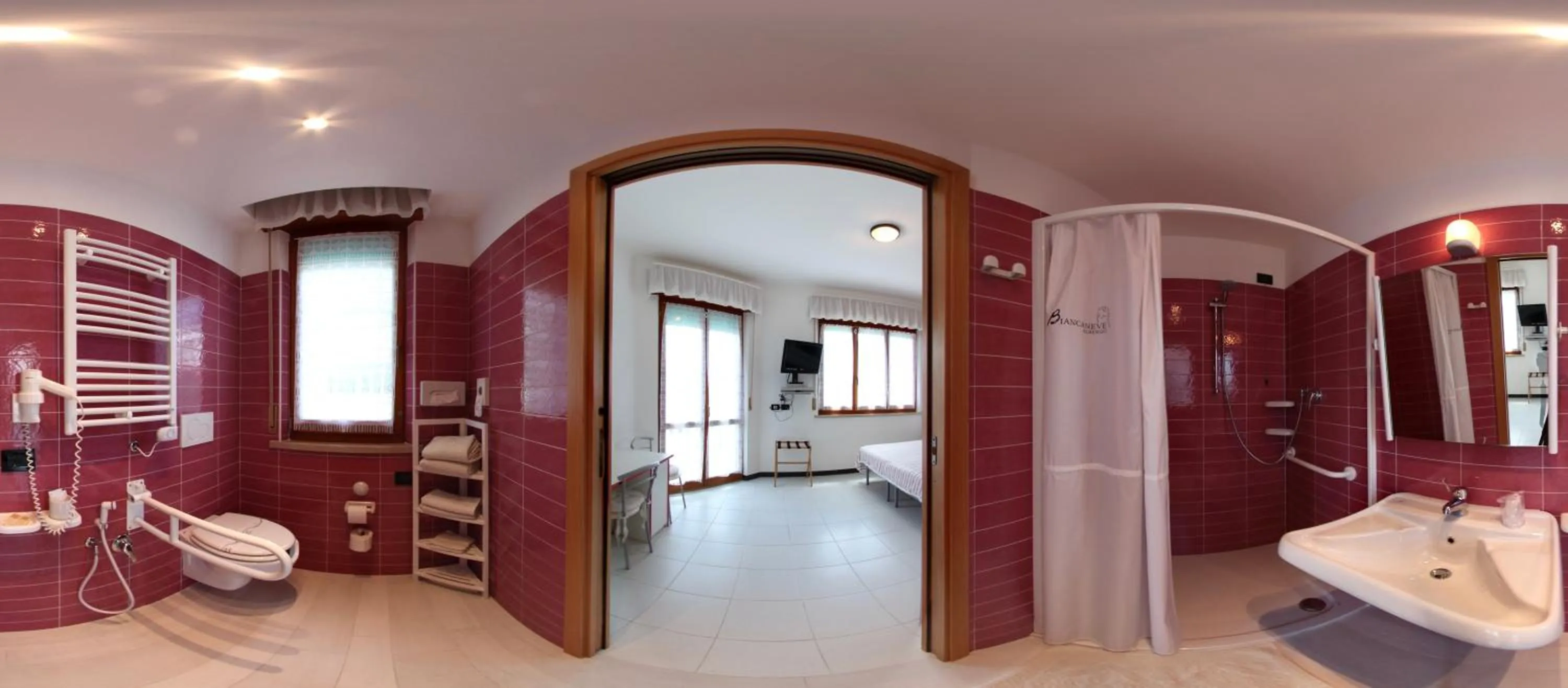 Bathroom in Hotel Biancaneve Wellness