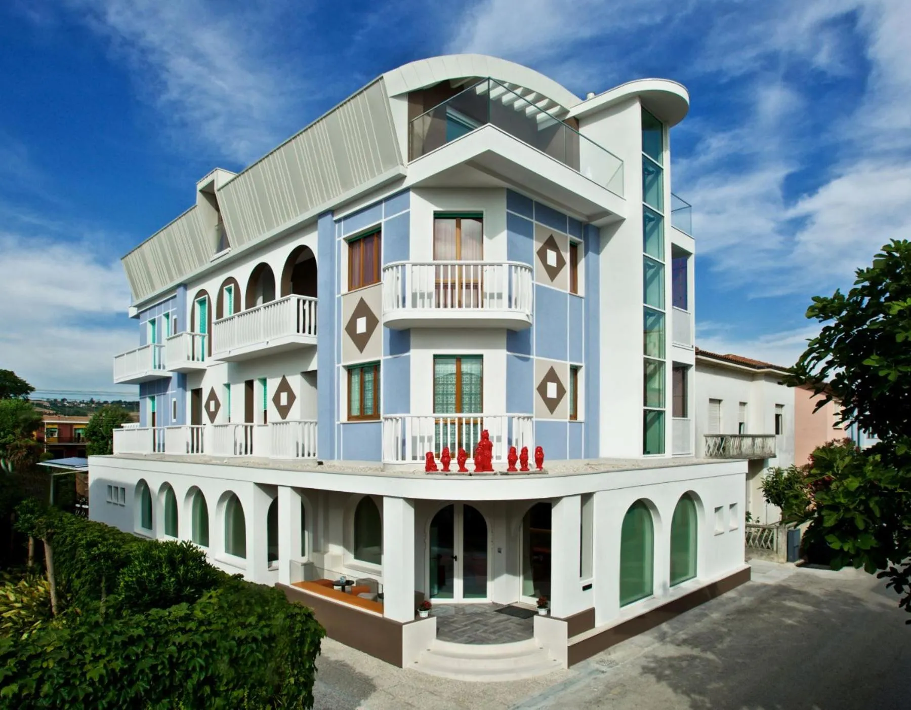 Facade/entrance in Hotel Biancaneve Wellness
