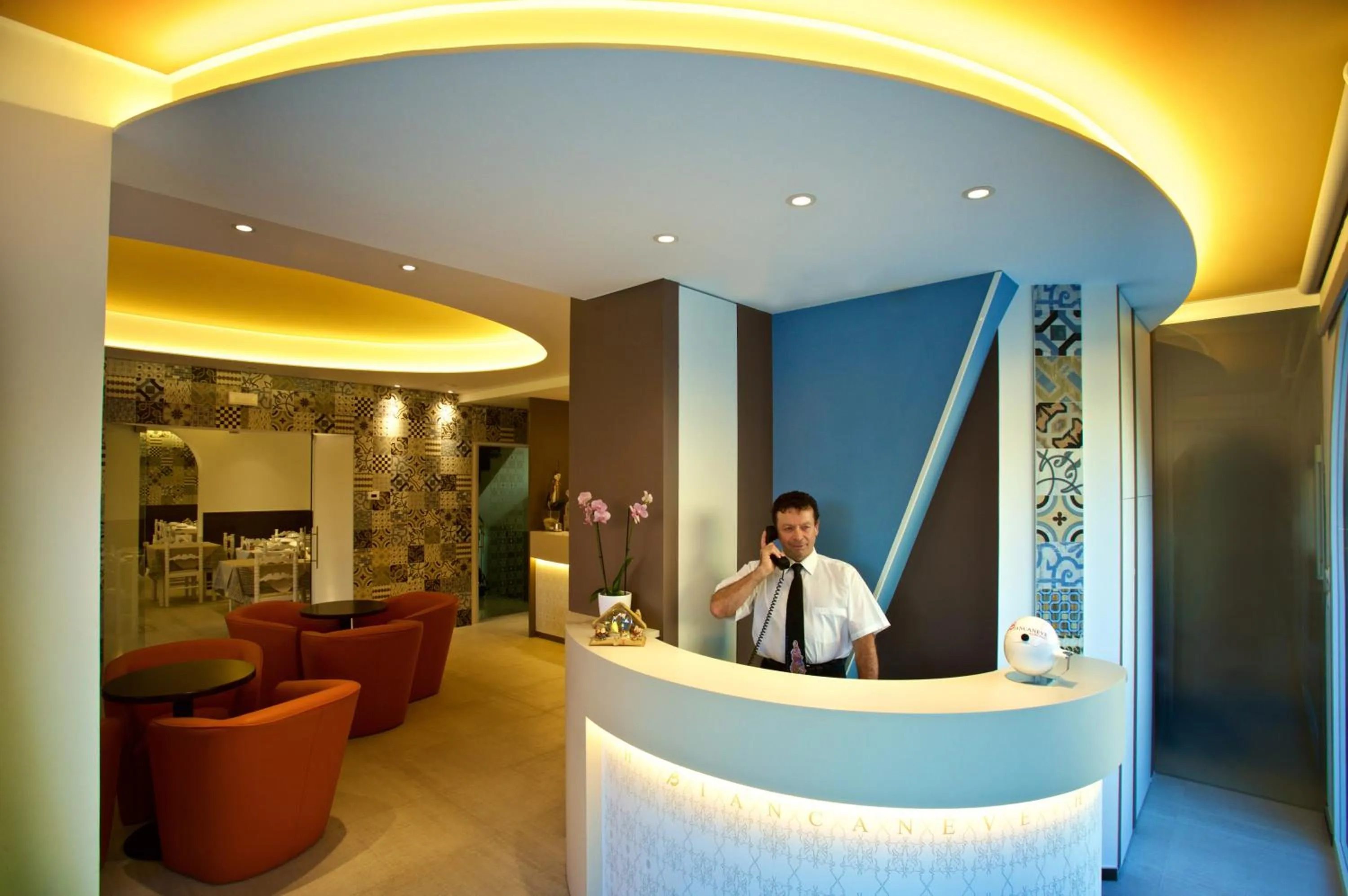 Lobby or reception in Hotel Biancaneve Wellness