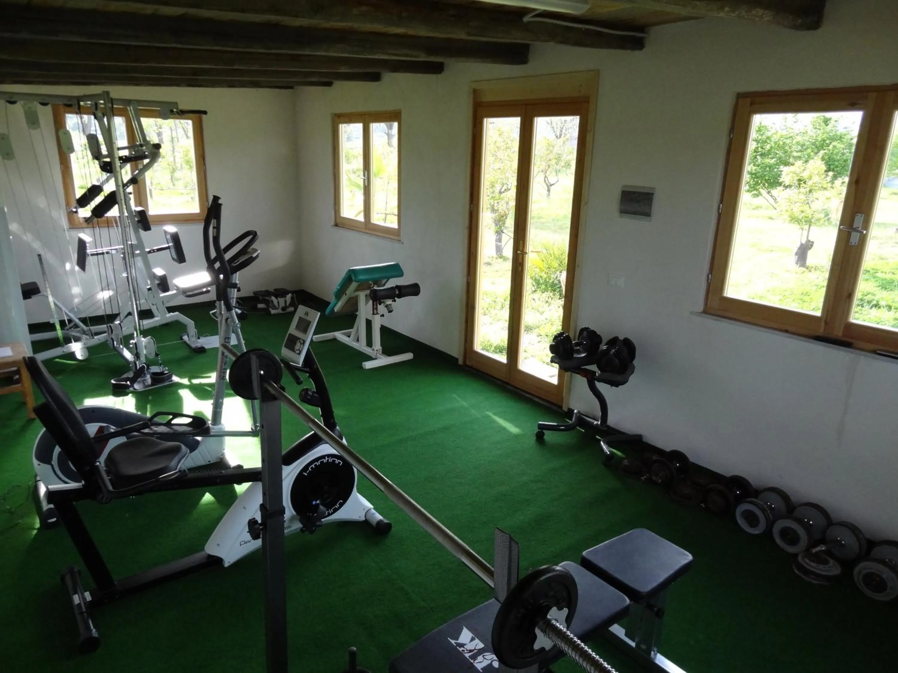 Fitness centre/facilities in Villa Piersepp B&B
