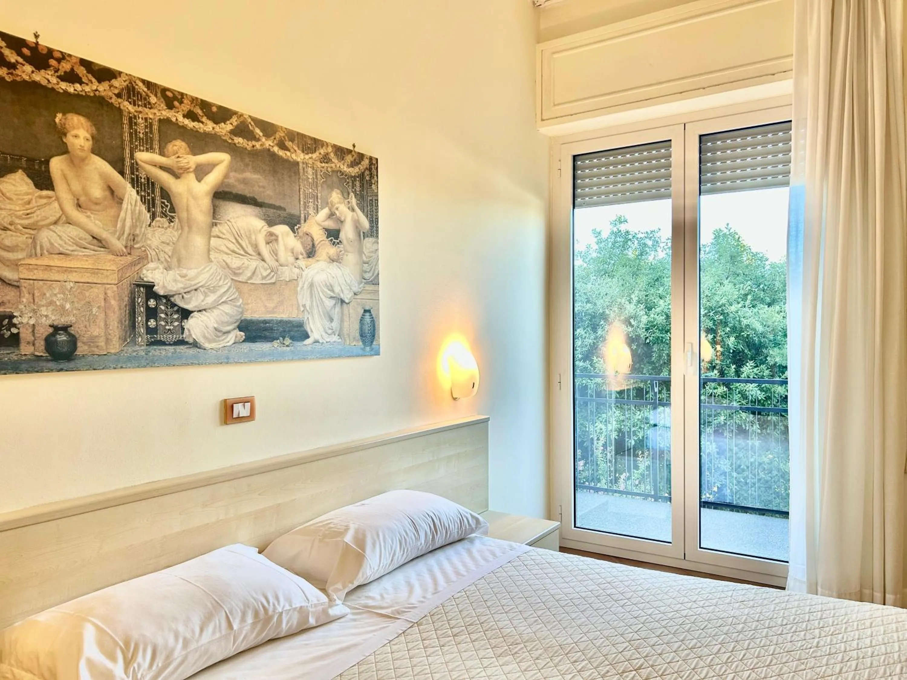 Bed in Hotel Di Rocco