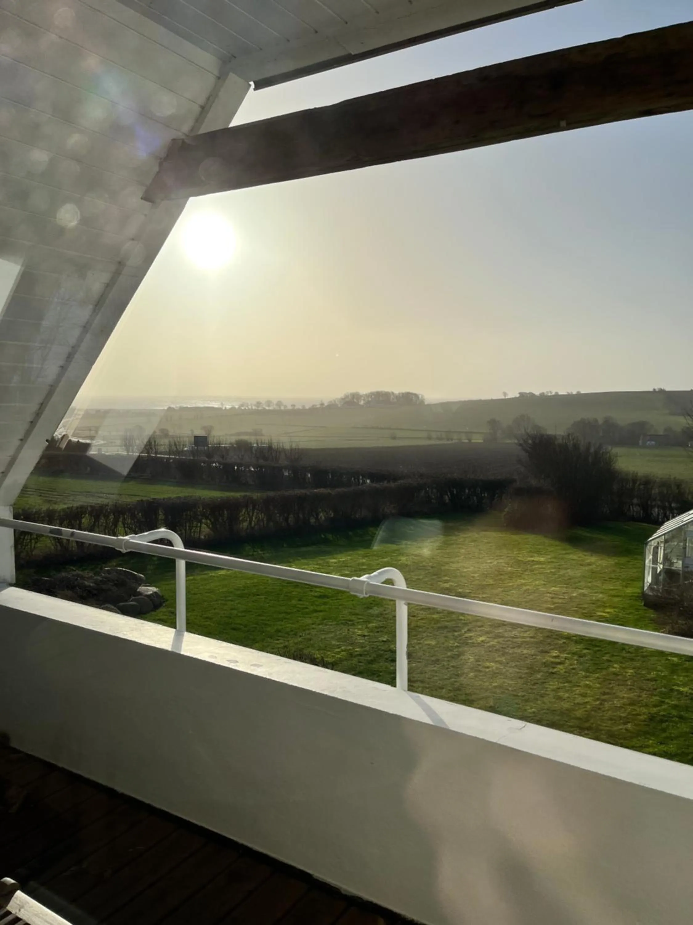 Balcony/Terrace in Apartment Ruhetgaard Bed & kitchen