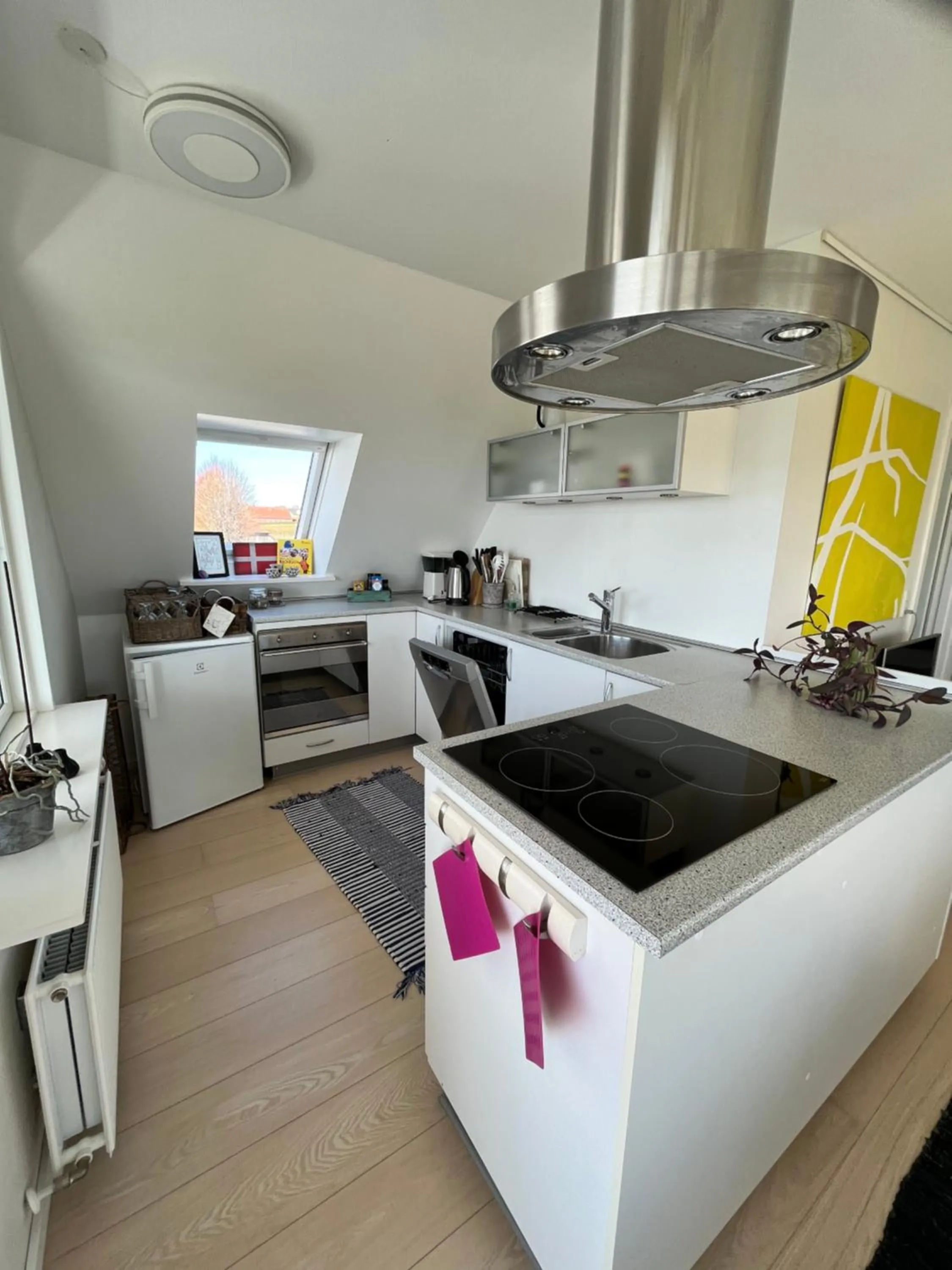 Kitchen or kitchenette in Apartment Ruhetgaard Bed & kitchen