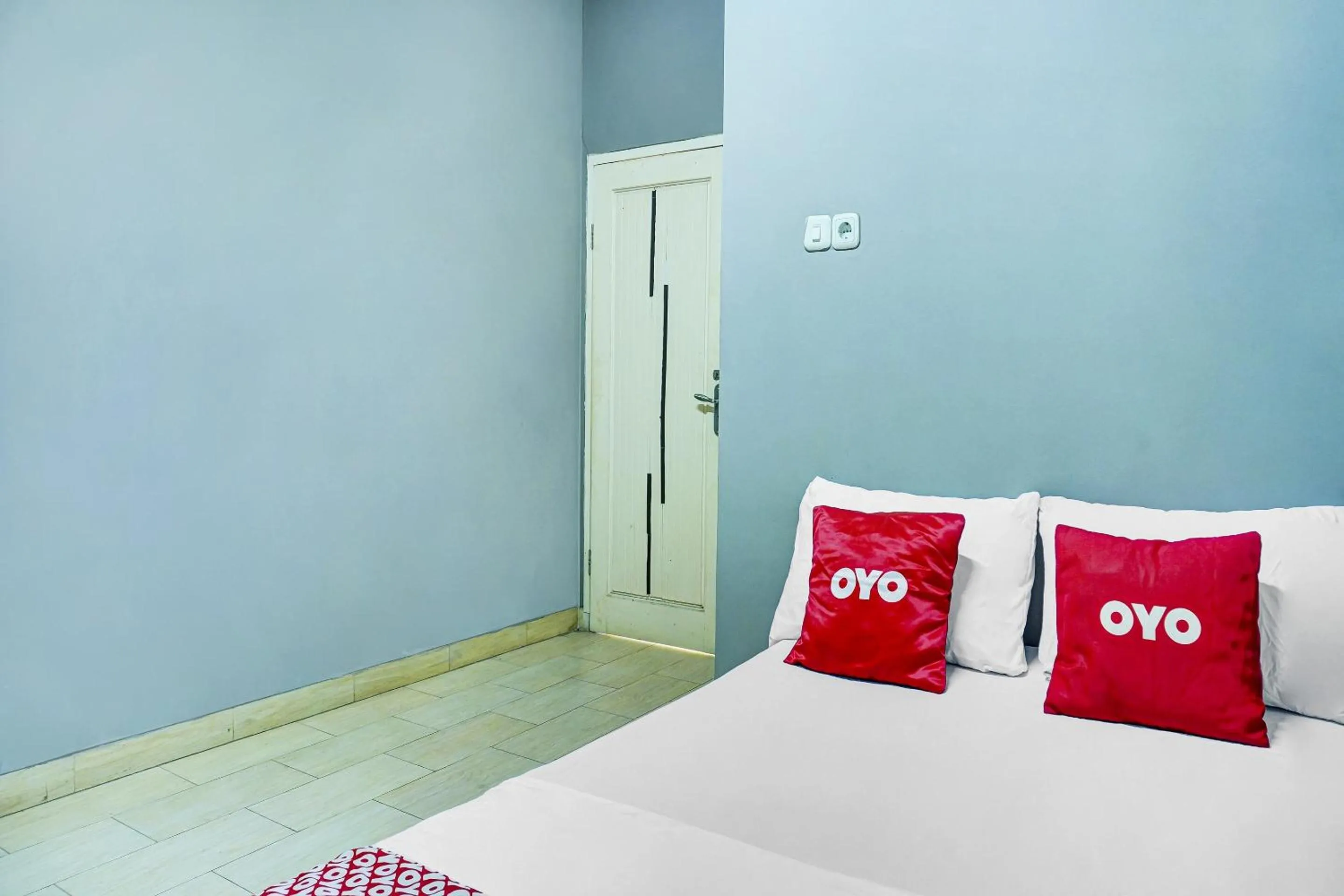 Bedroom in OYO Life 91205 Rindang Guesthouse Syariah