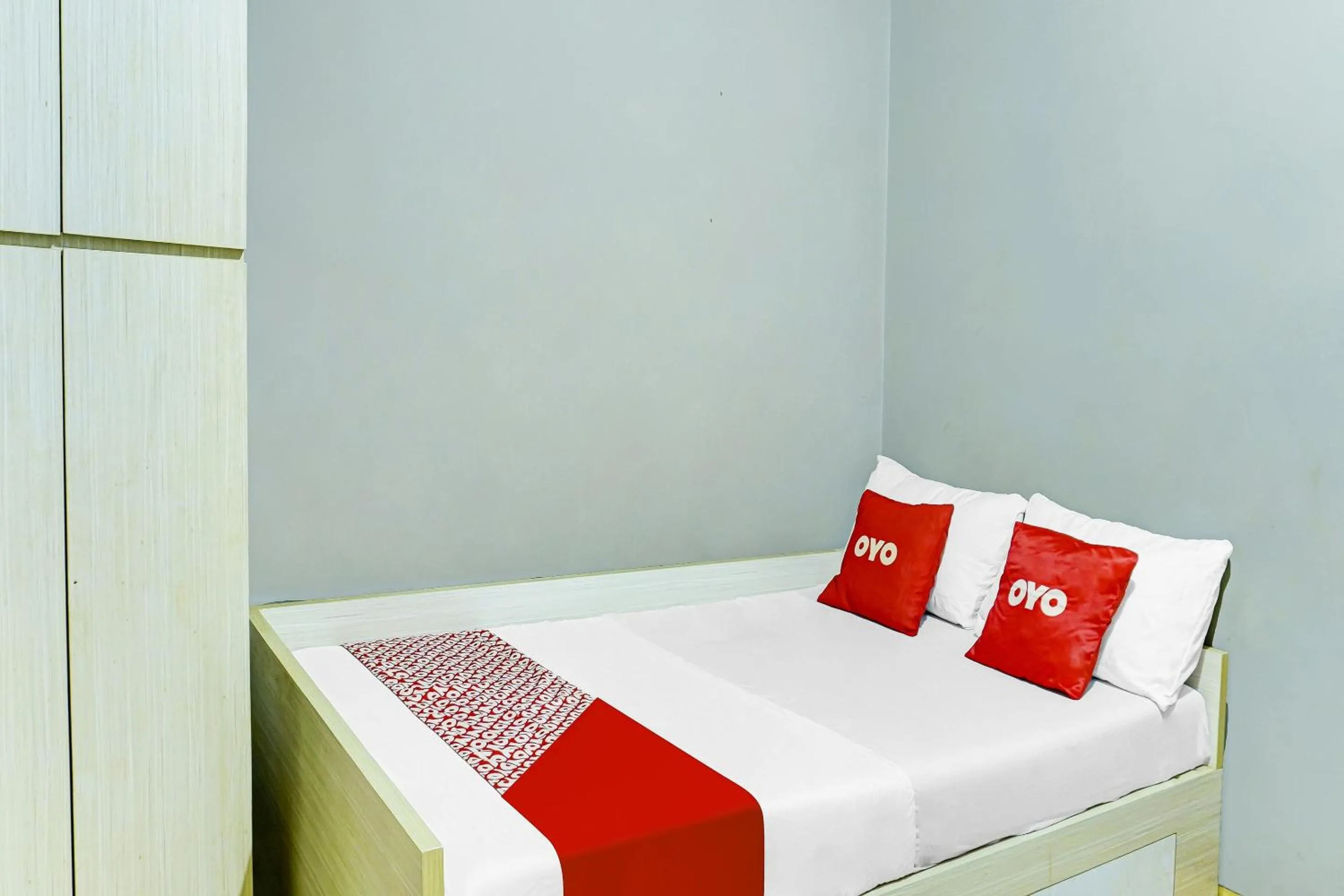 Bedroom in OYO Life 91205 Rindang Guesthouse Syariah