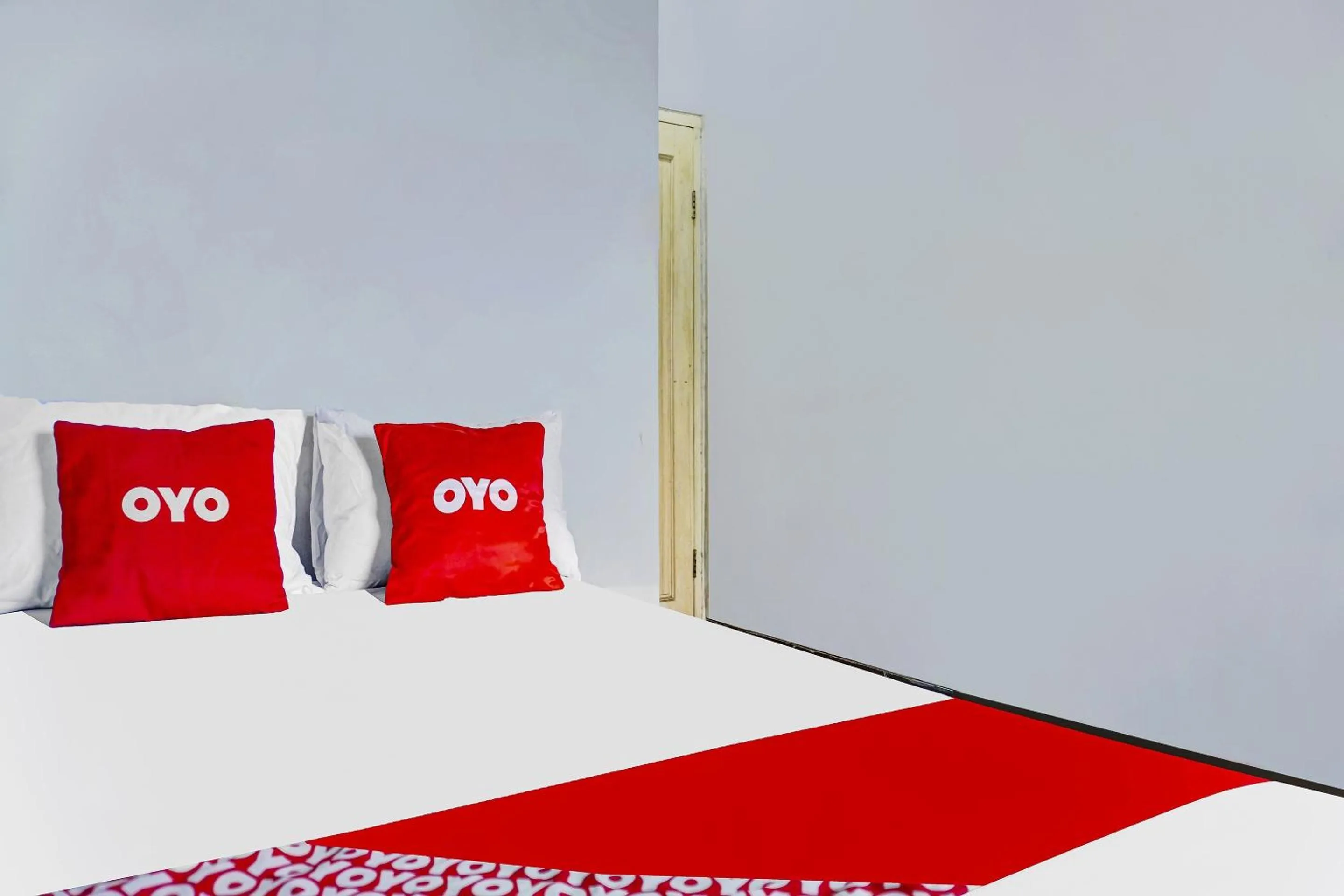 Bedroom in OYO Life 91205 Rindang Guesthouse Syariah