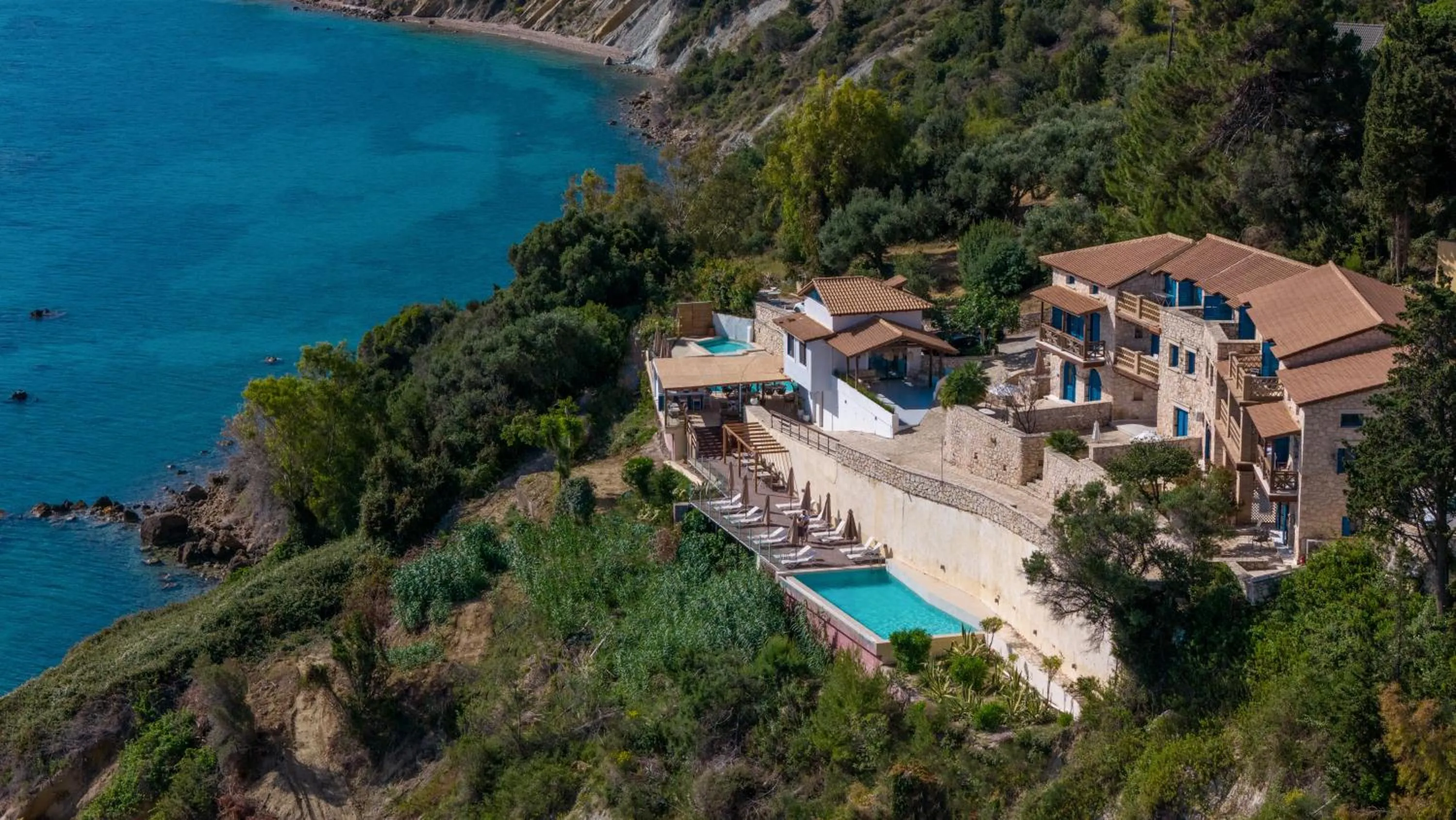 Swimming pool in Pelagos Blue Zante