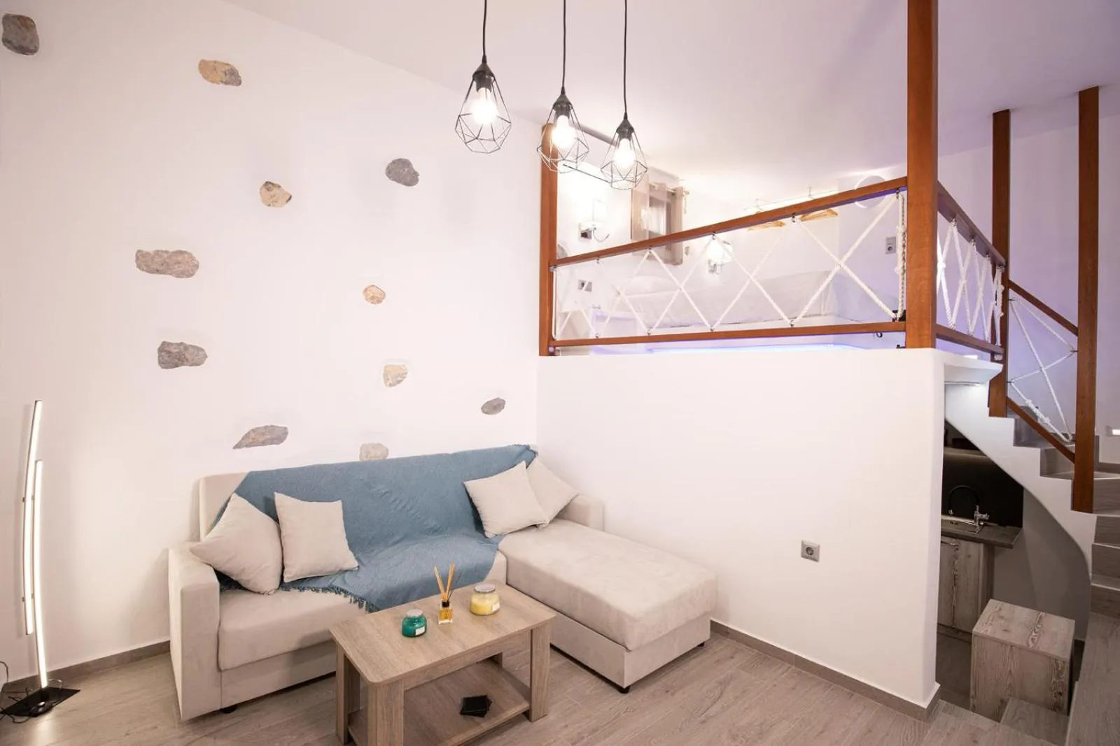 Living room in Primrose Apartments