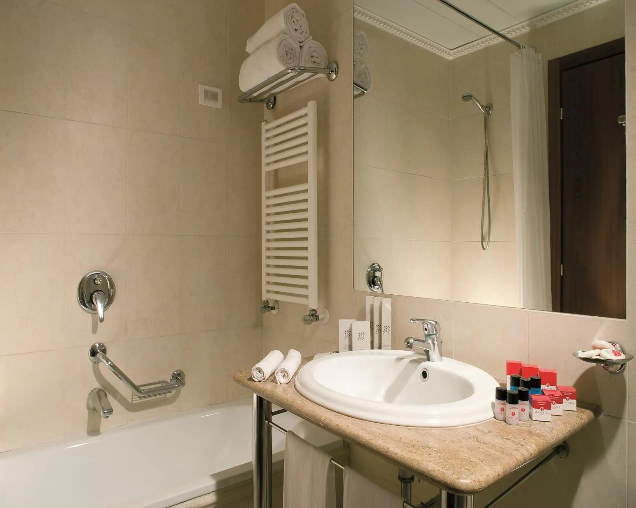 Bathroom in Ramada by Wyndham Naples