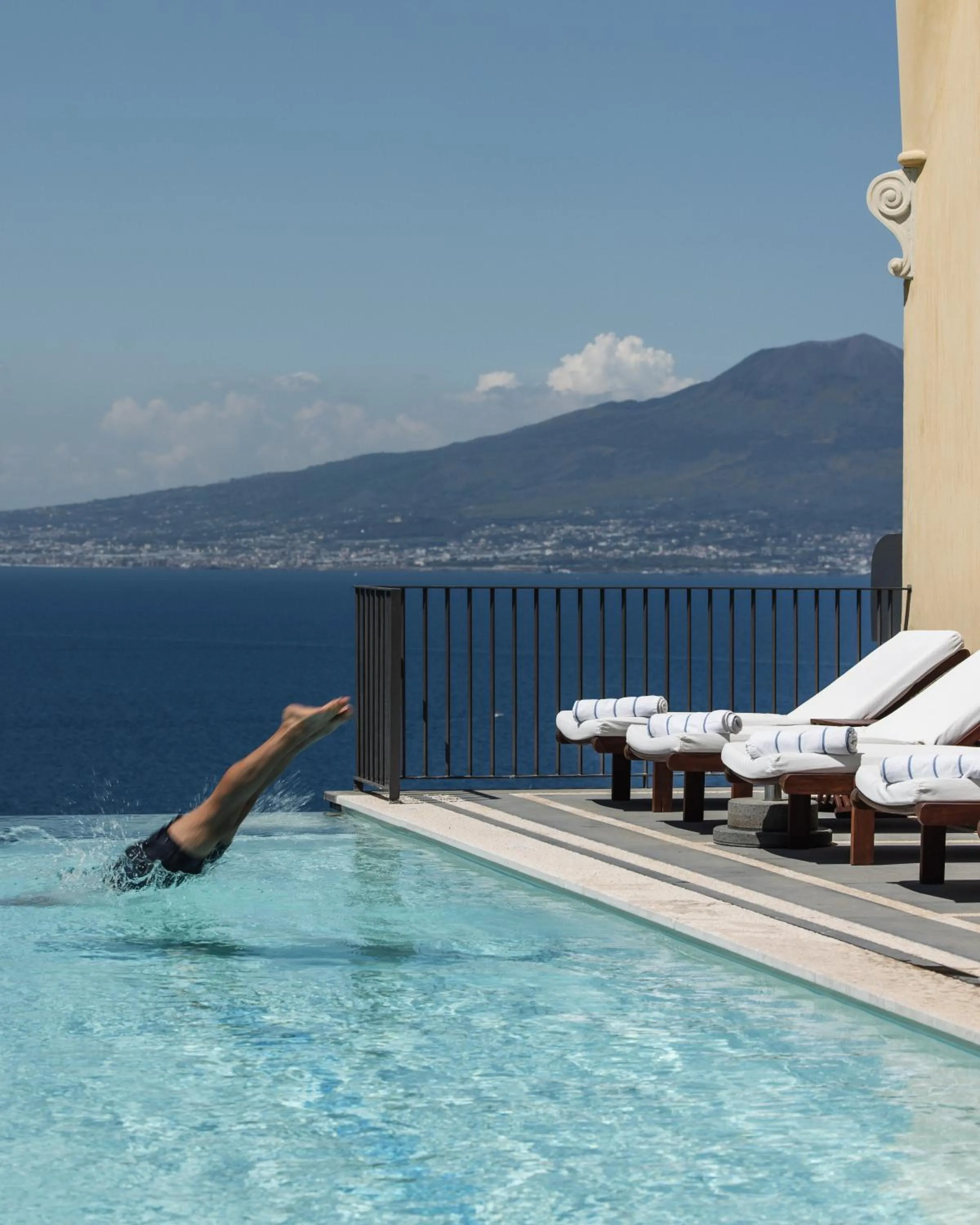 Swimming pool in Grand Hotel Angiolieri