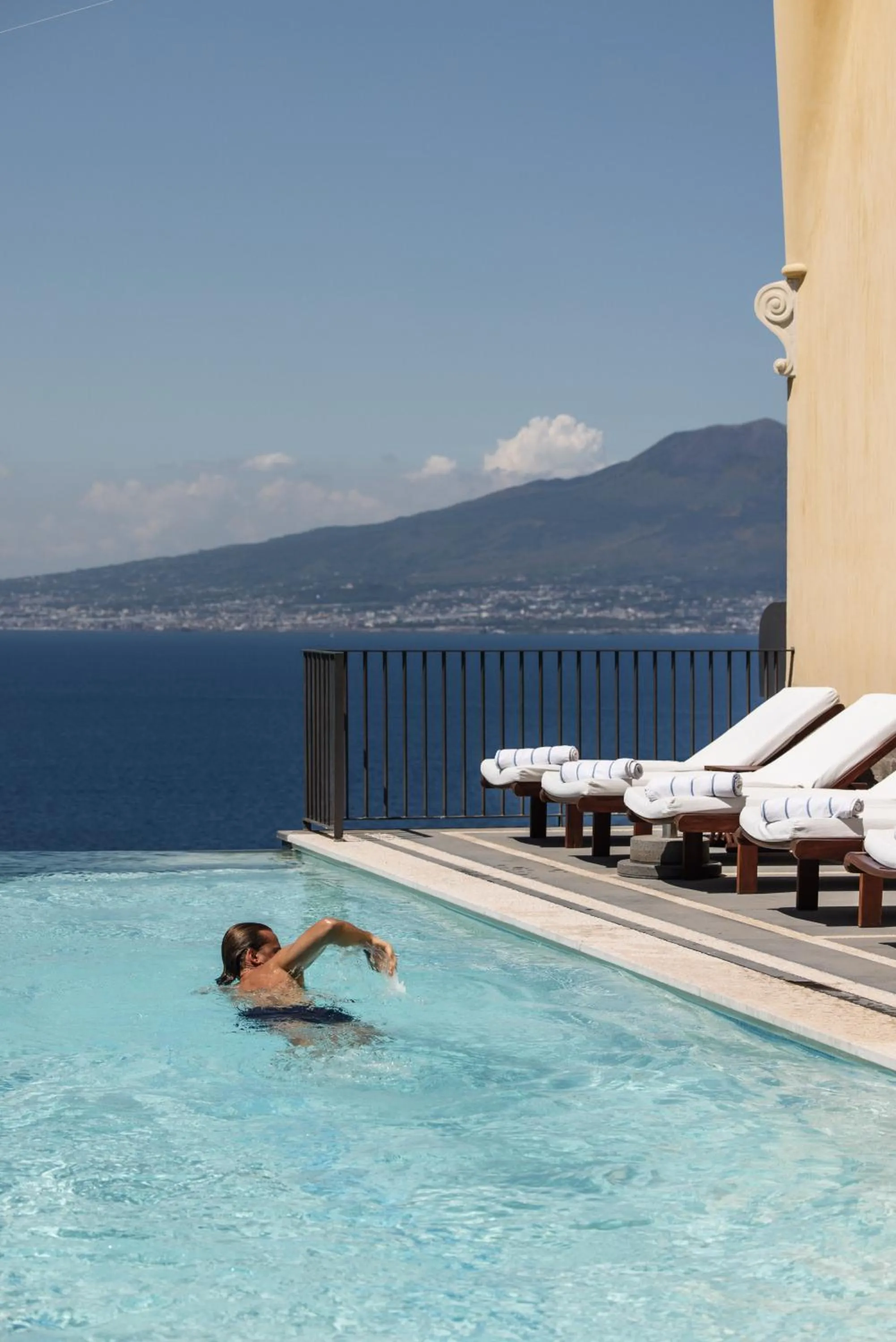 Swimming pool in Grand Hotel Angiolieri