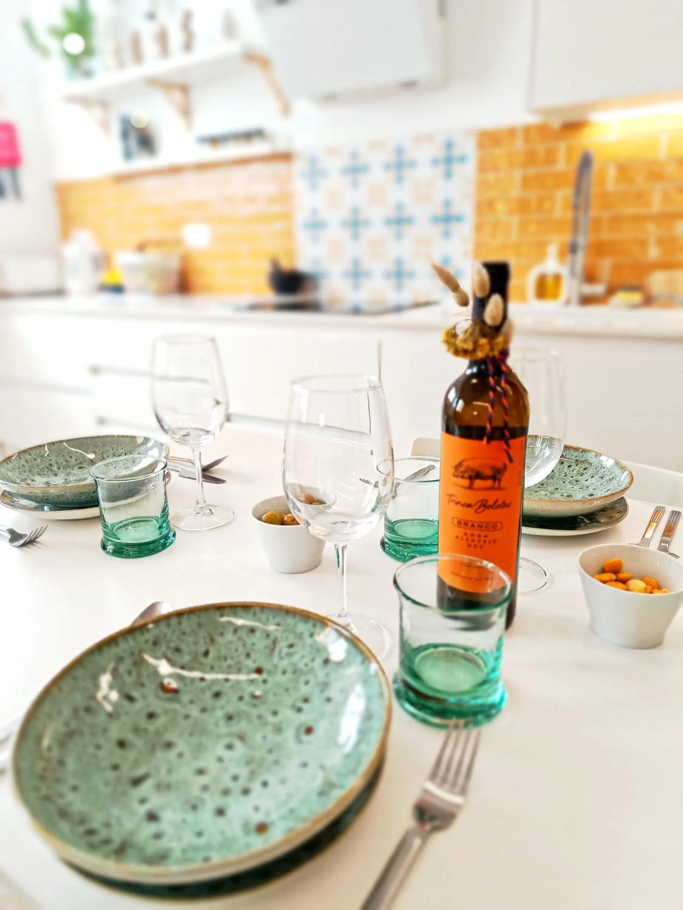 Kitchen or kitchenette in SUPERTUBOS HOUSE Peniche