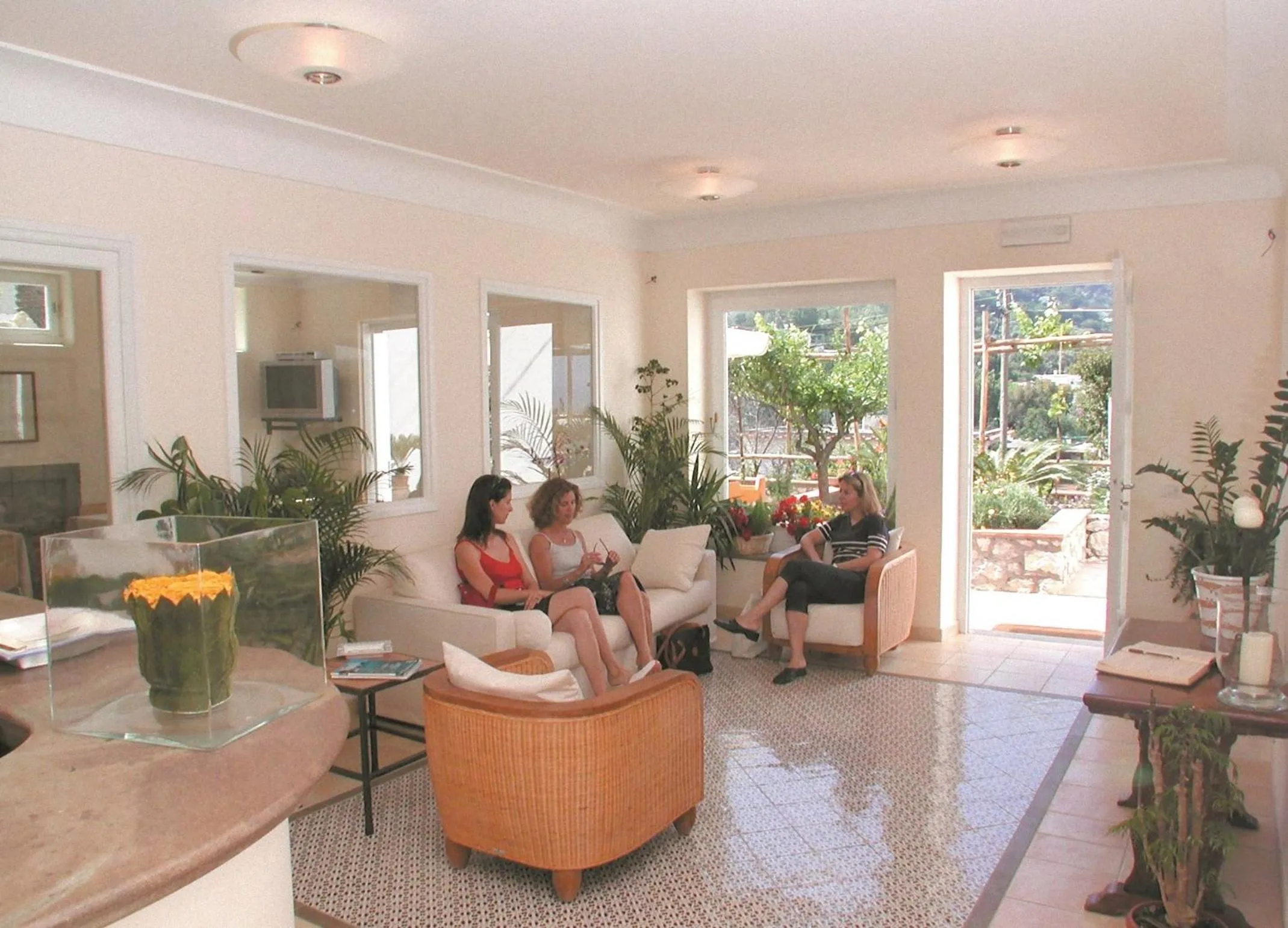 Lobby or reception in Hotel Senaria