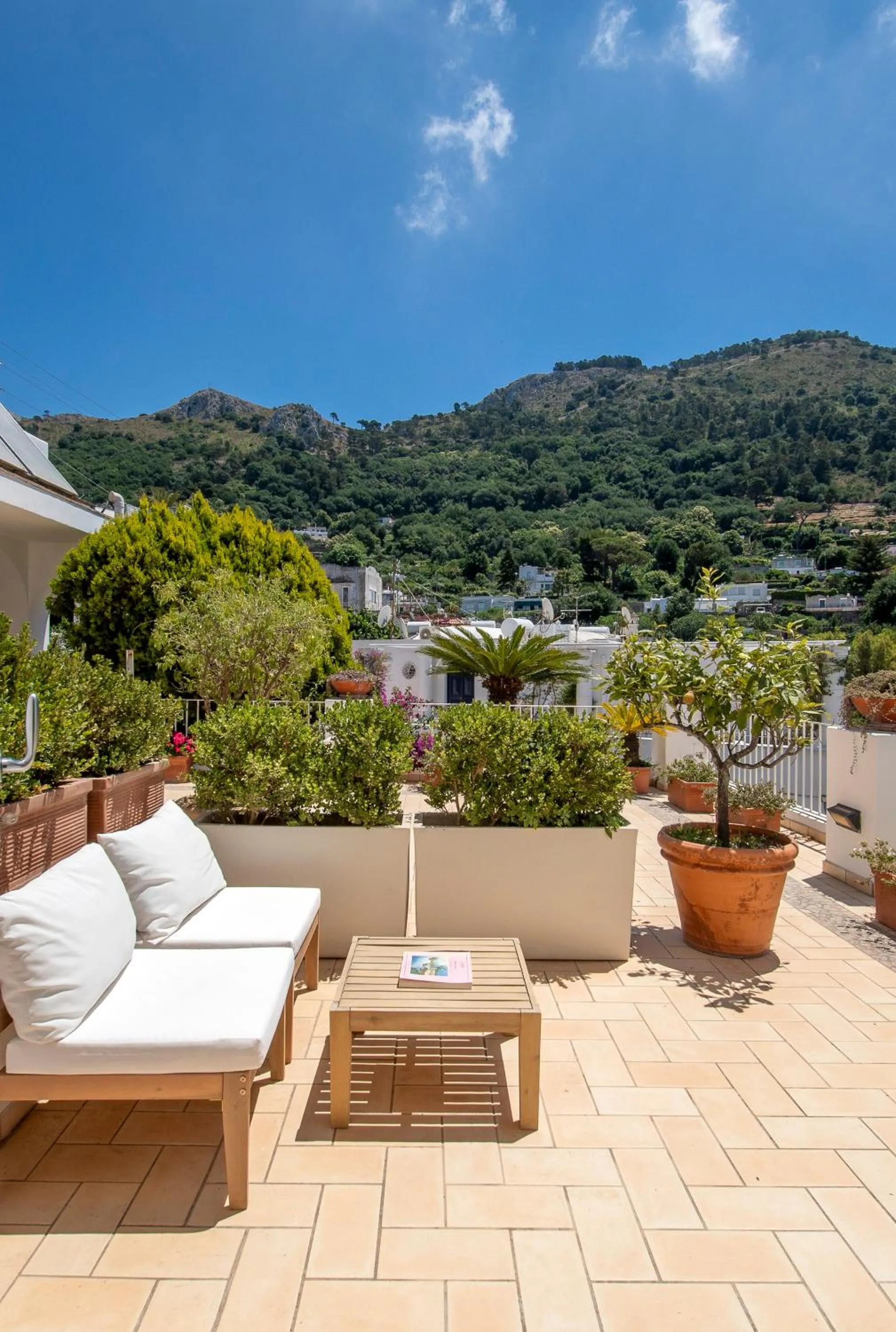 Patio in Hotel Senaria