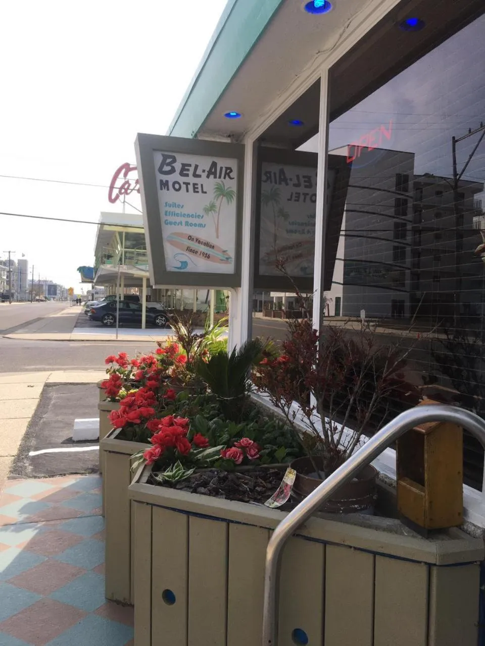 Facade/entrance in Bel Air Motel Wildwood Crest Beach