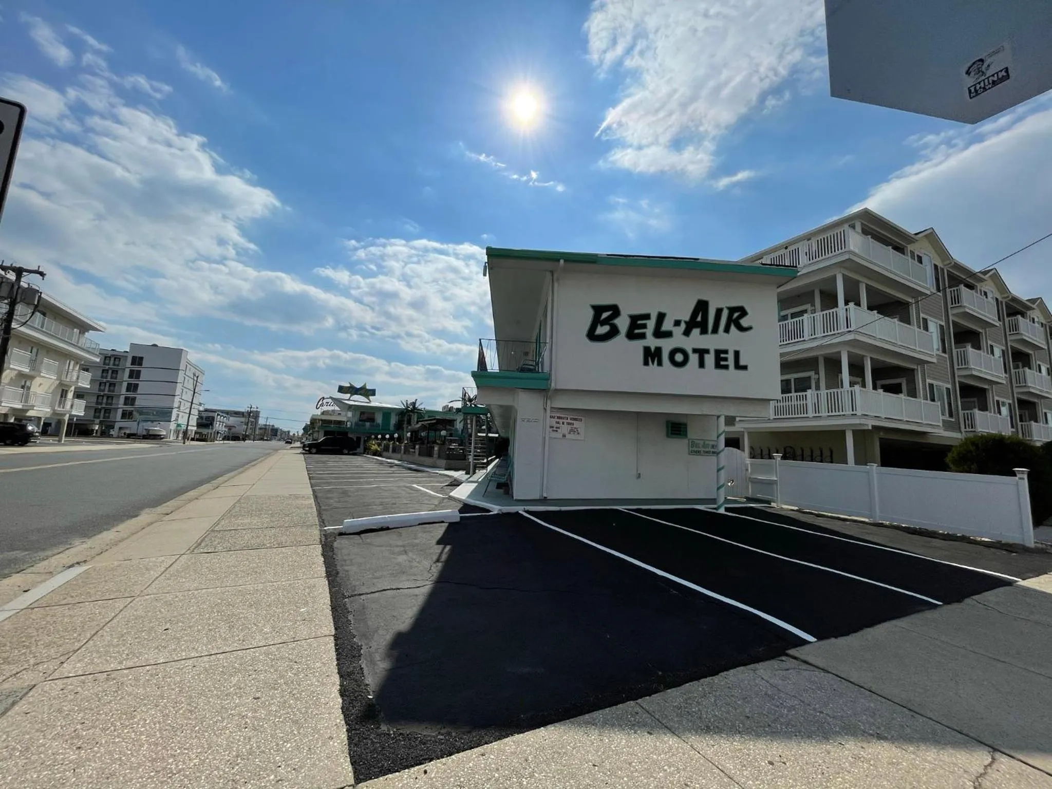Property building in Bel Air Motel Wildwood Crest Beach