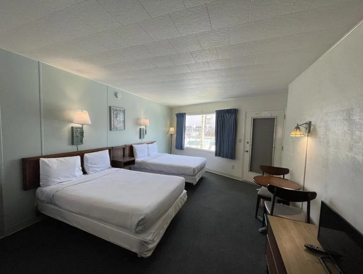 Bed in Bel Air Motel Wildwood Crest Beach