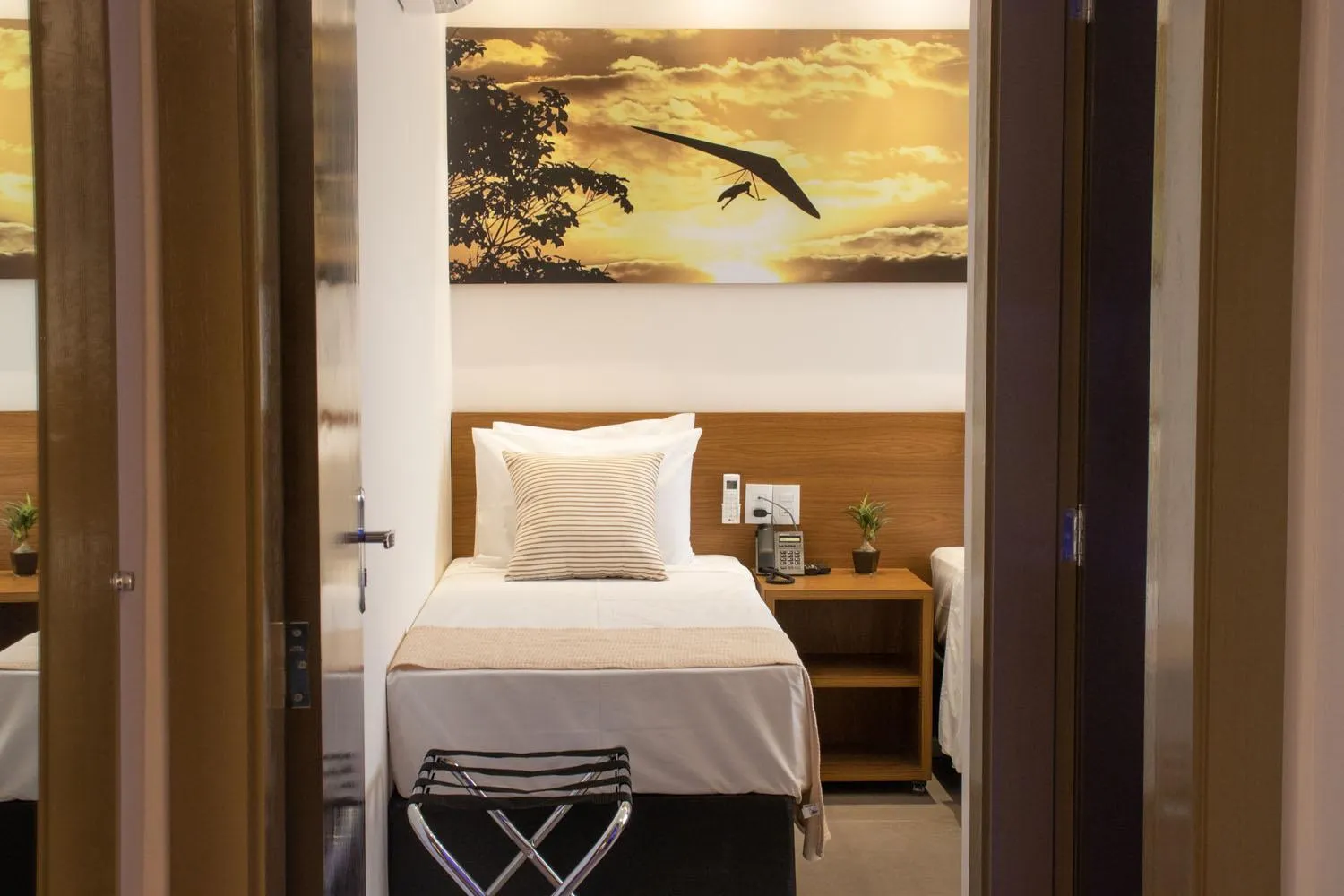 Bed in Porto das Asas Park Hotel