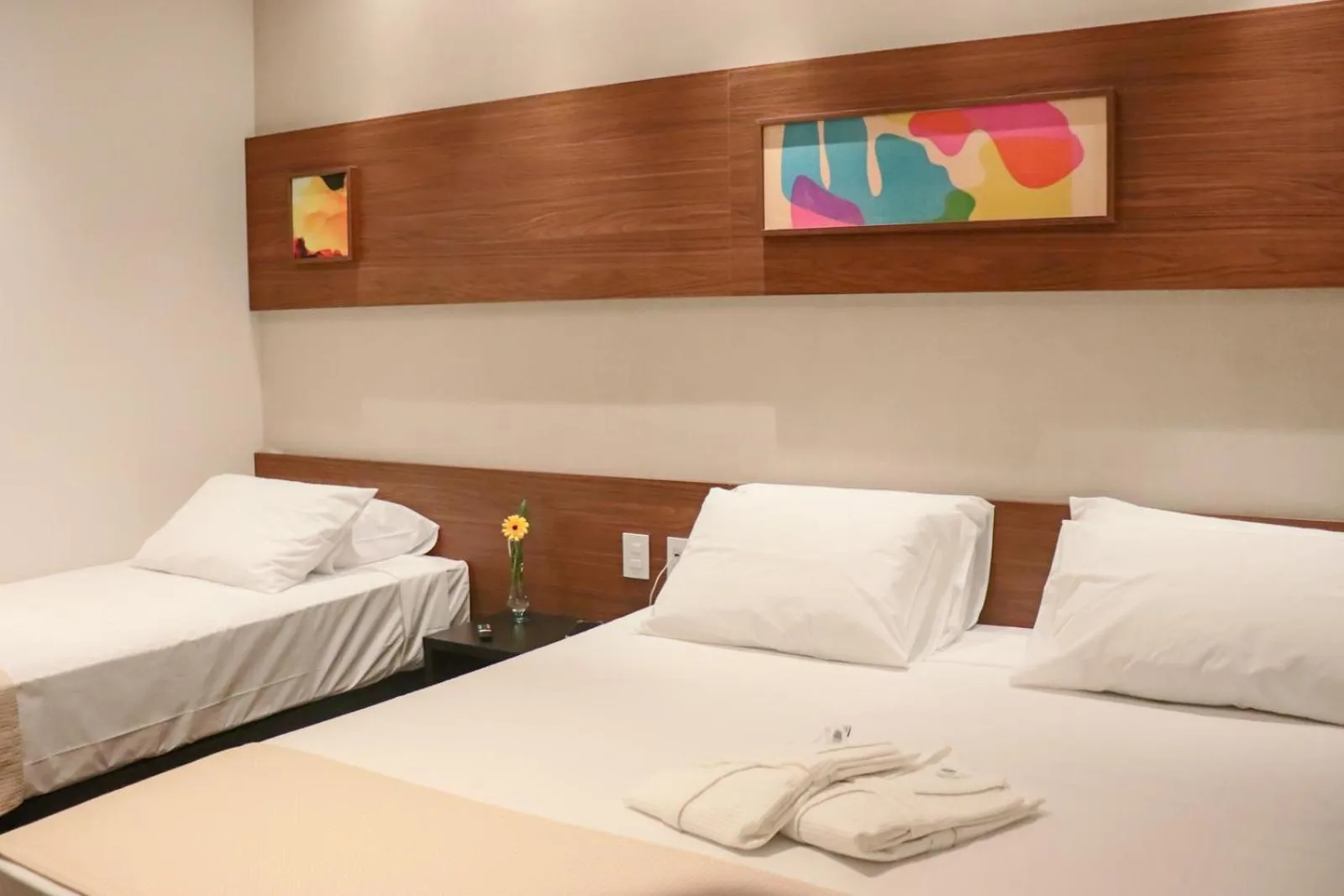 Bed in Porto das Asas Park Hotel