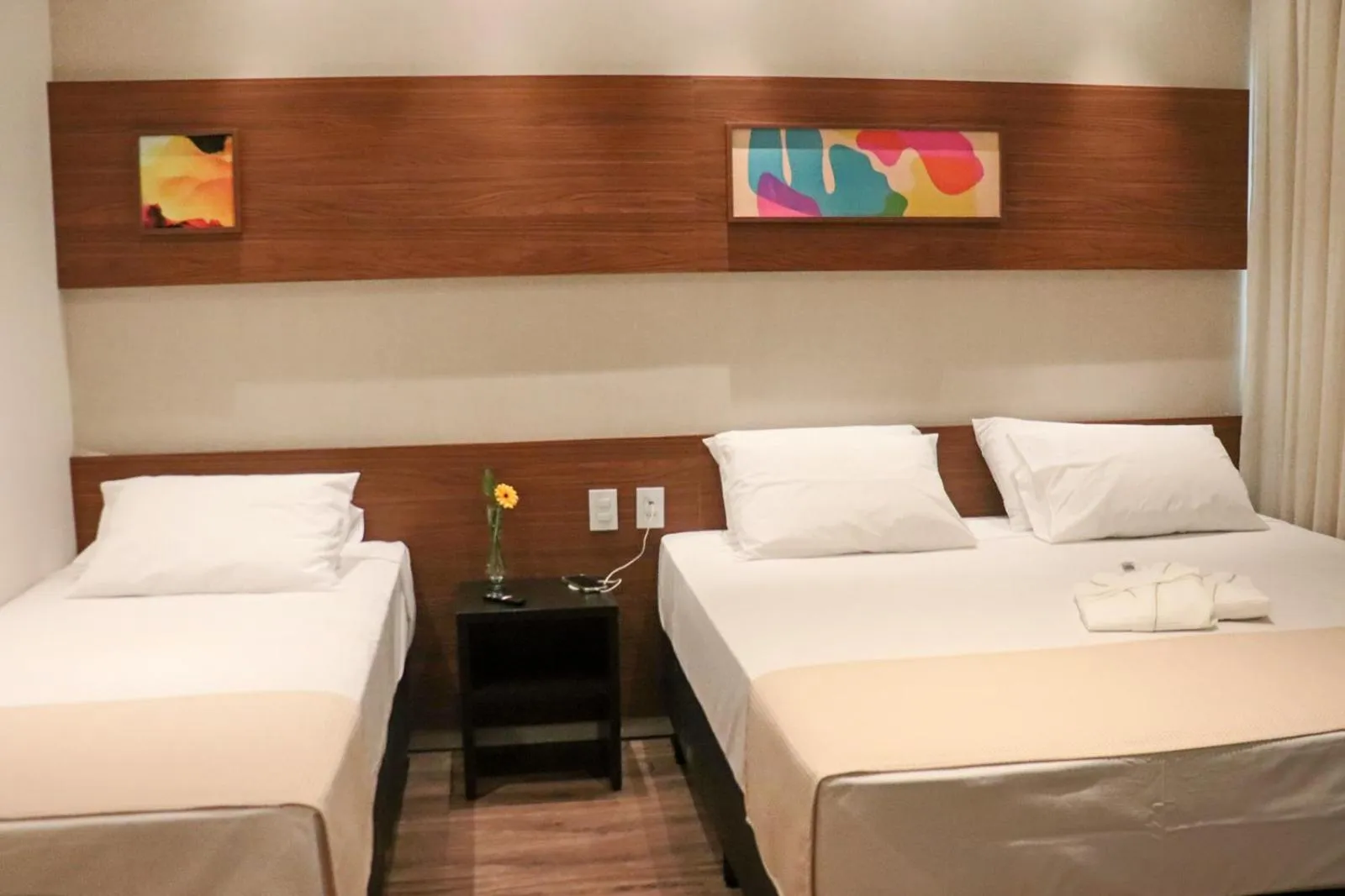 Bed in Porto das Asas Park Hotel