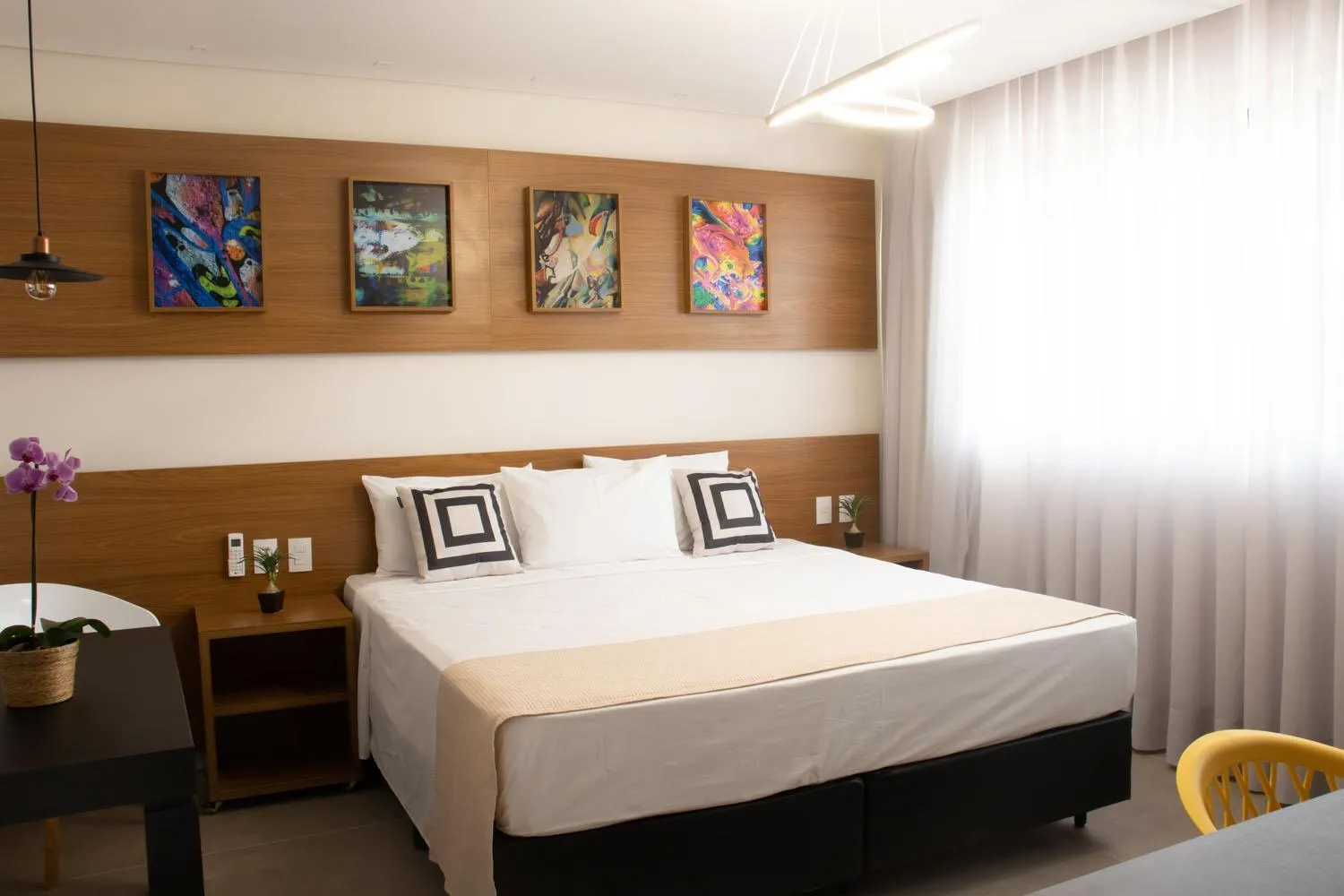 Bed in Porto das Asas Park Hotel