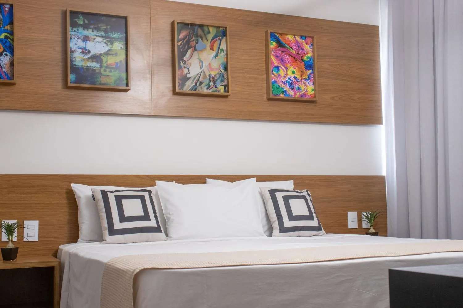 Bed in Porto das Asas Park Hotel