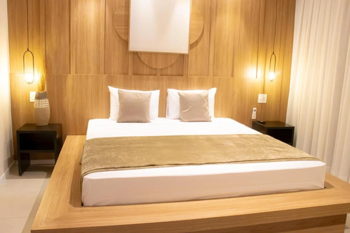 Bed in Porto das Asas Park Hotel