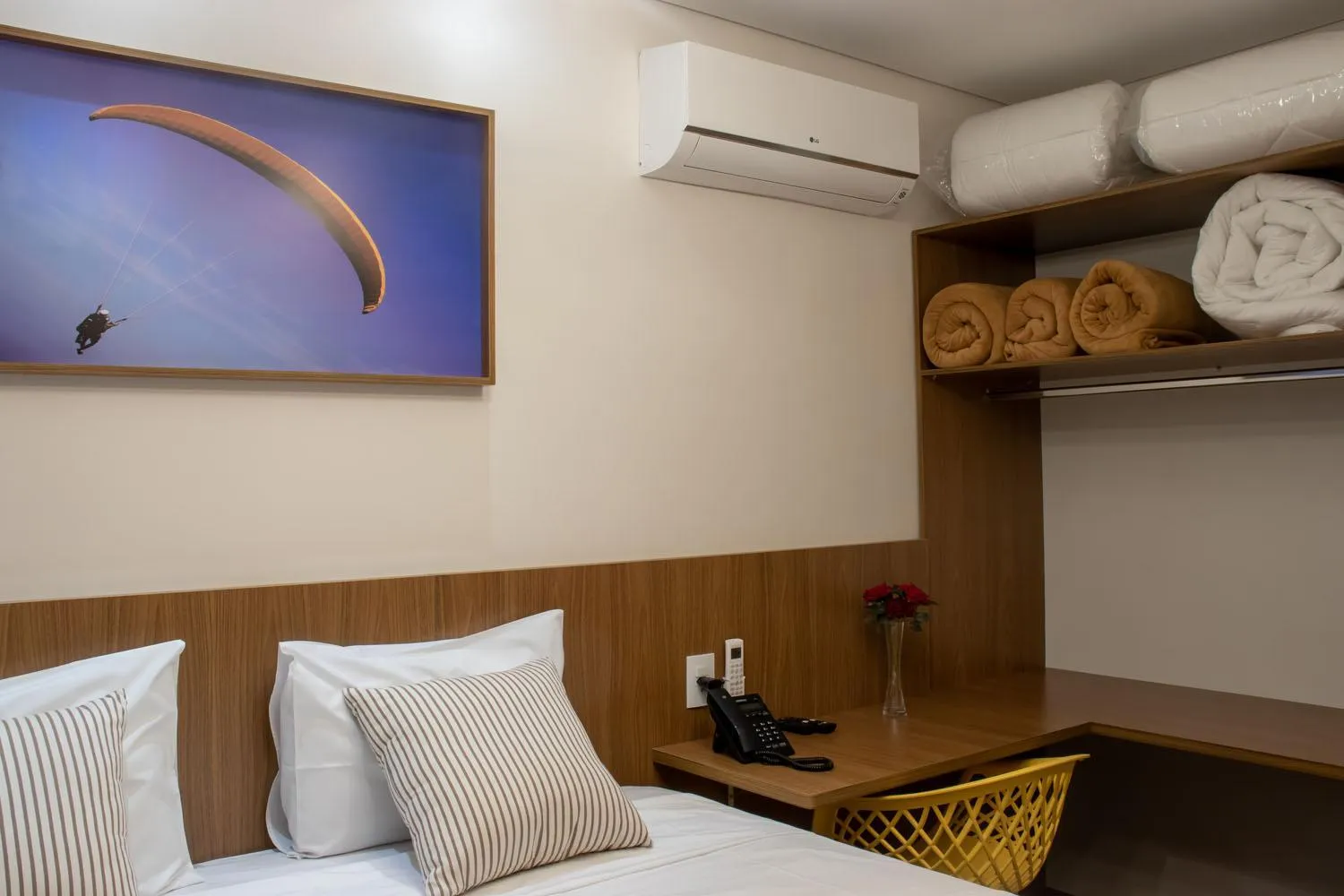 Bed in Porto das Asas Park Hotel