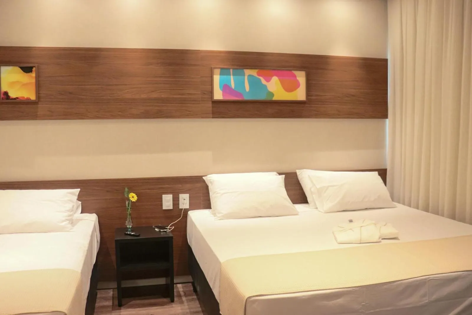 Bed in Porto das Asas Park Hotel