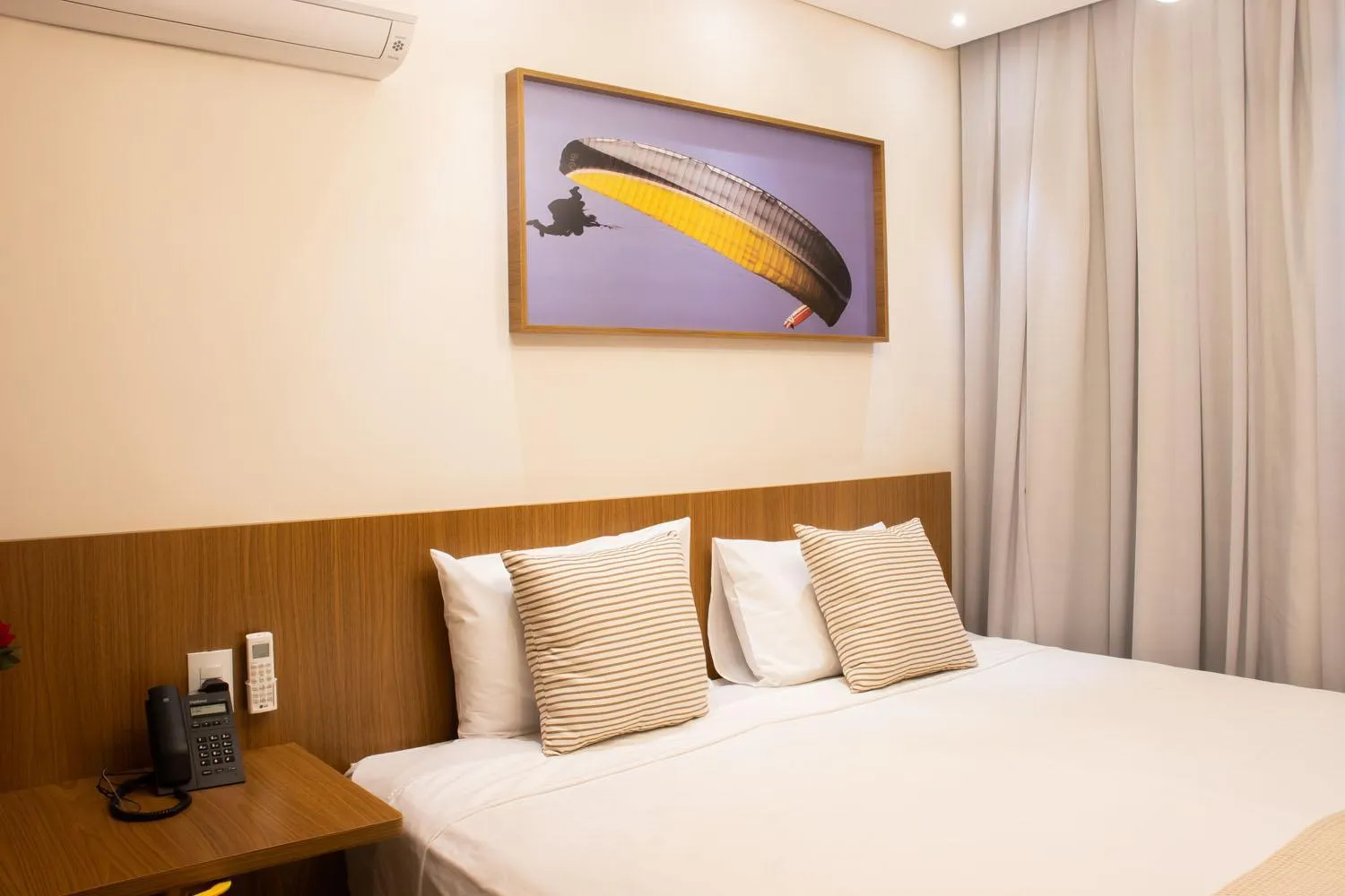 Bed in Porto das Asas Park Hotel