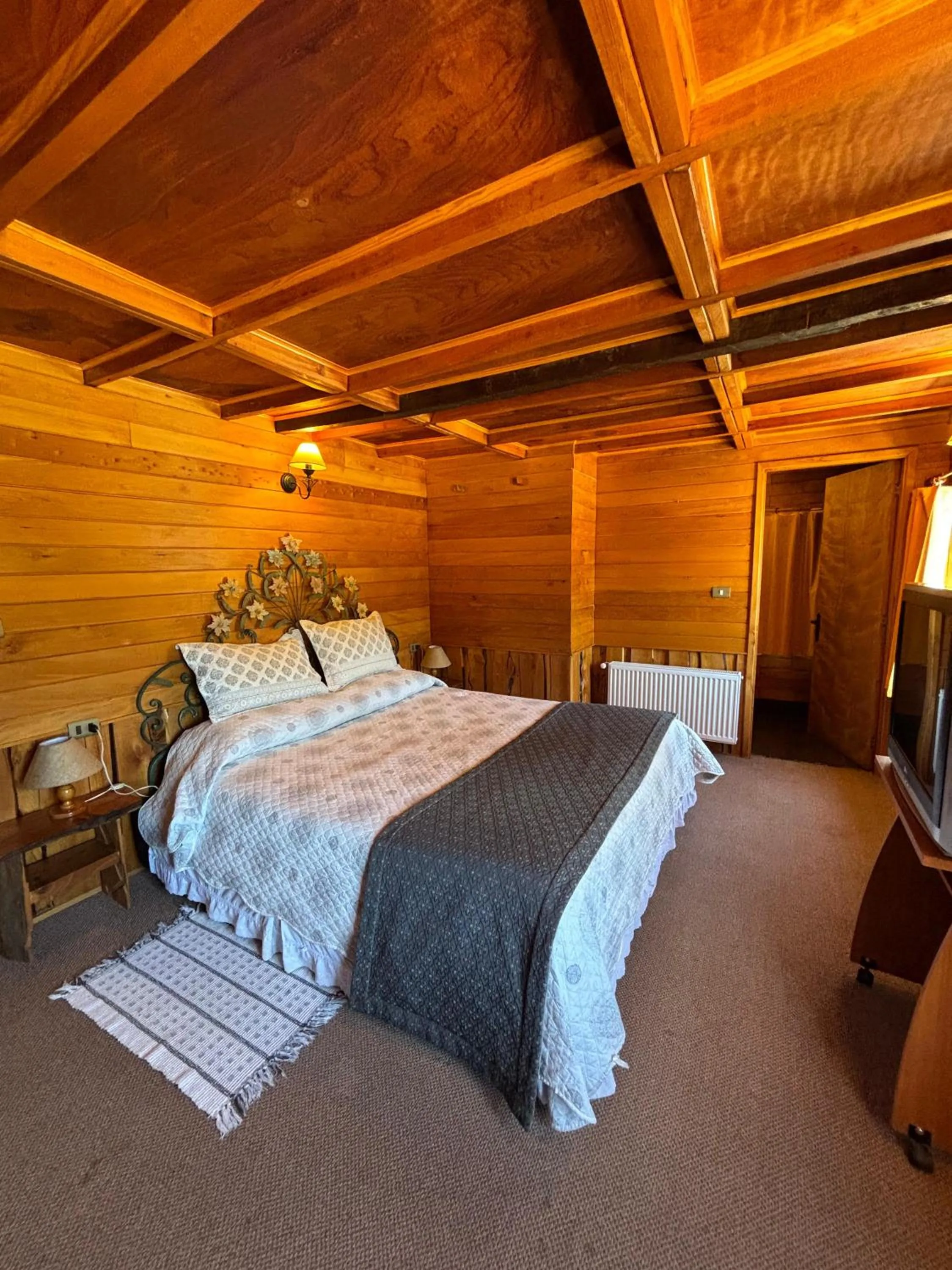 Bed in Hotel Antigua Casona Patagonia