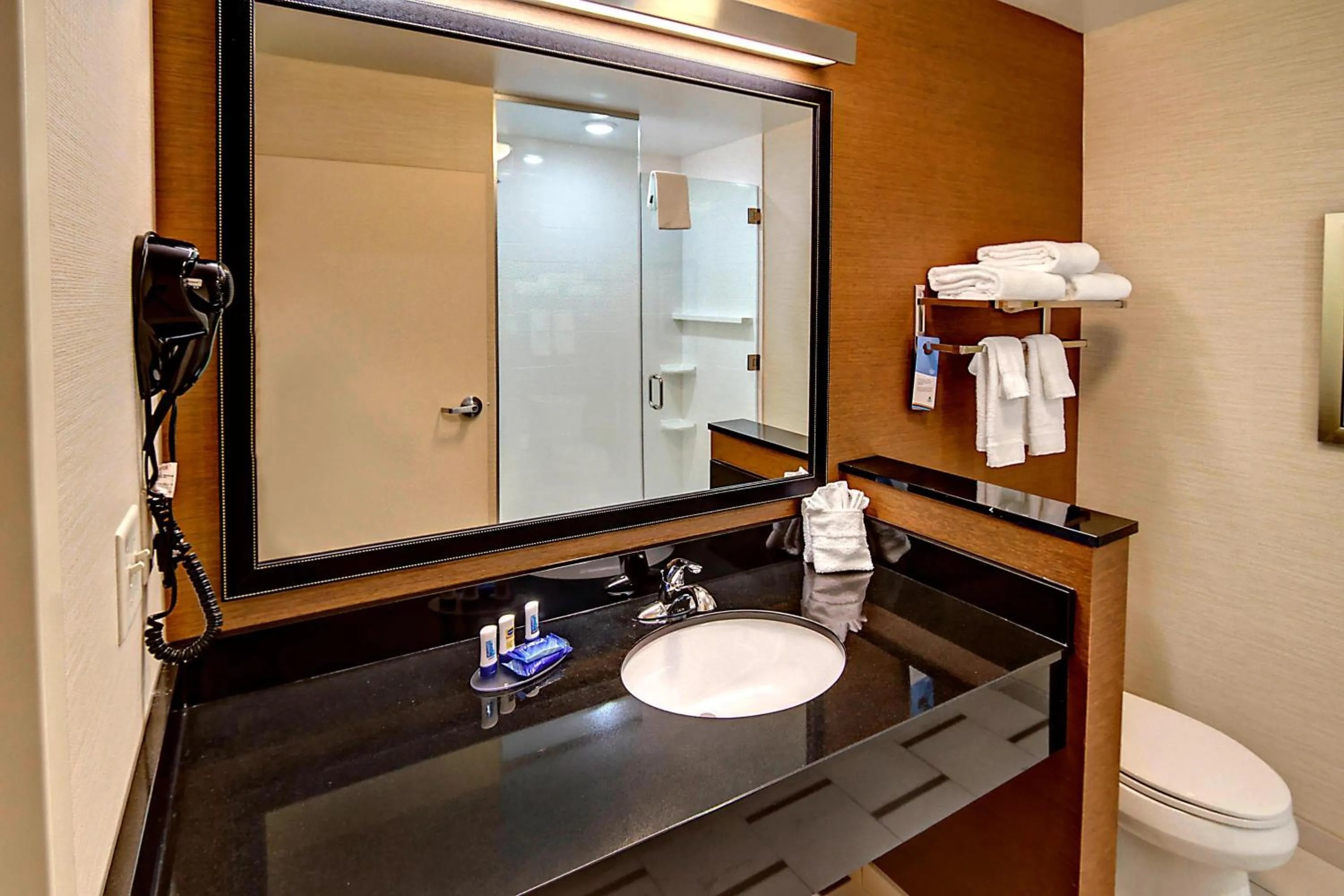 Bathroom in Fairfield Inn and Suites Oklahoma City Yukon