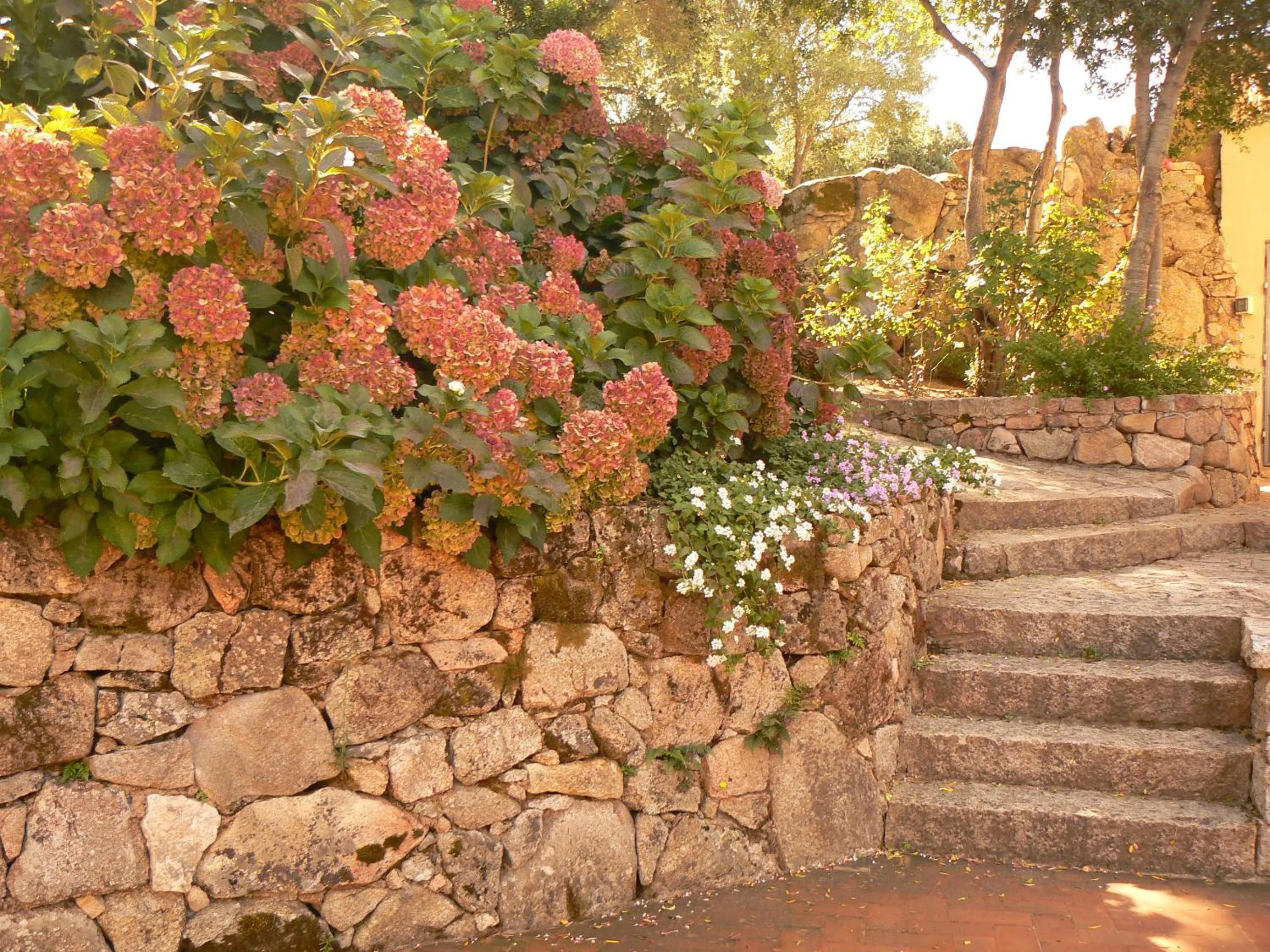 Garden view in Hotel Valkarana Country Relais
