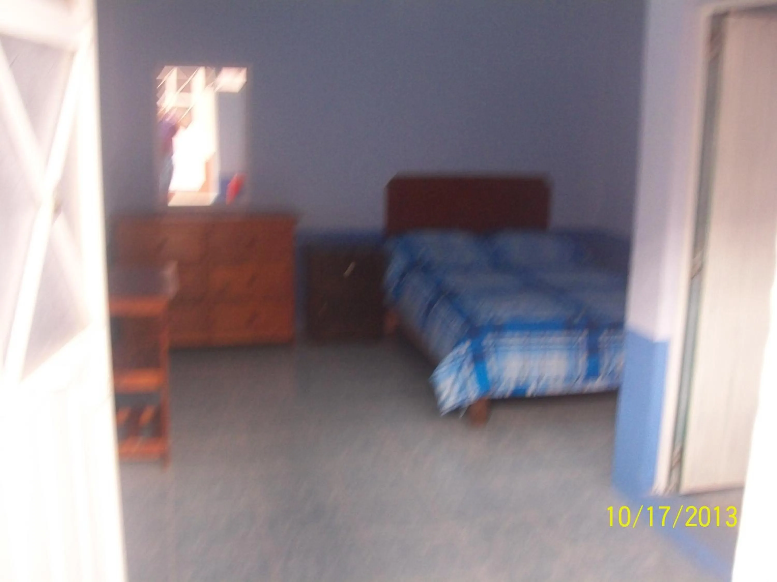 Bed in Hostal Eclipse Oaxaca