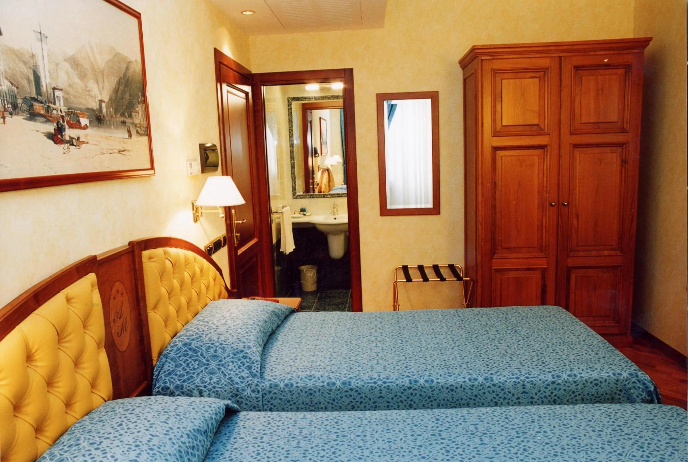 Bed in Hotel Antico Masetto