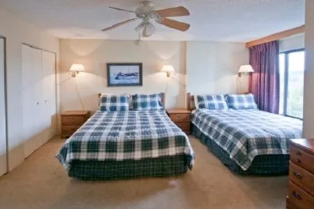 Bed in Silver Creek Lodge