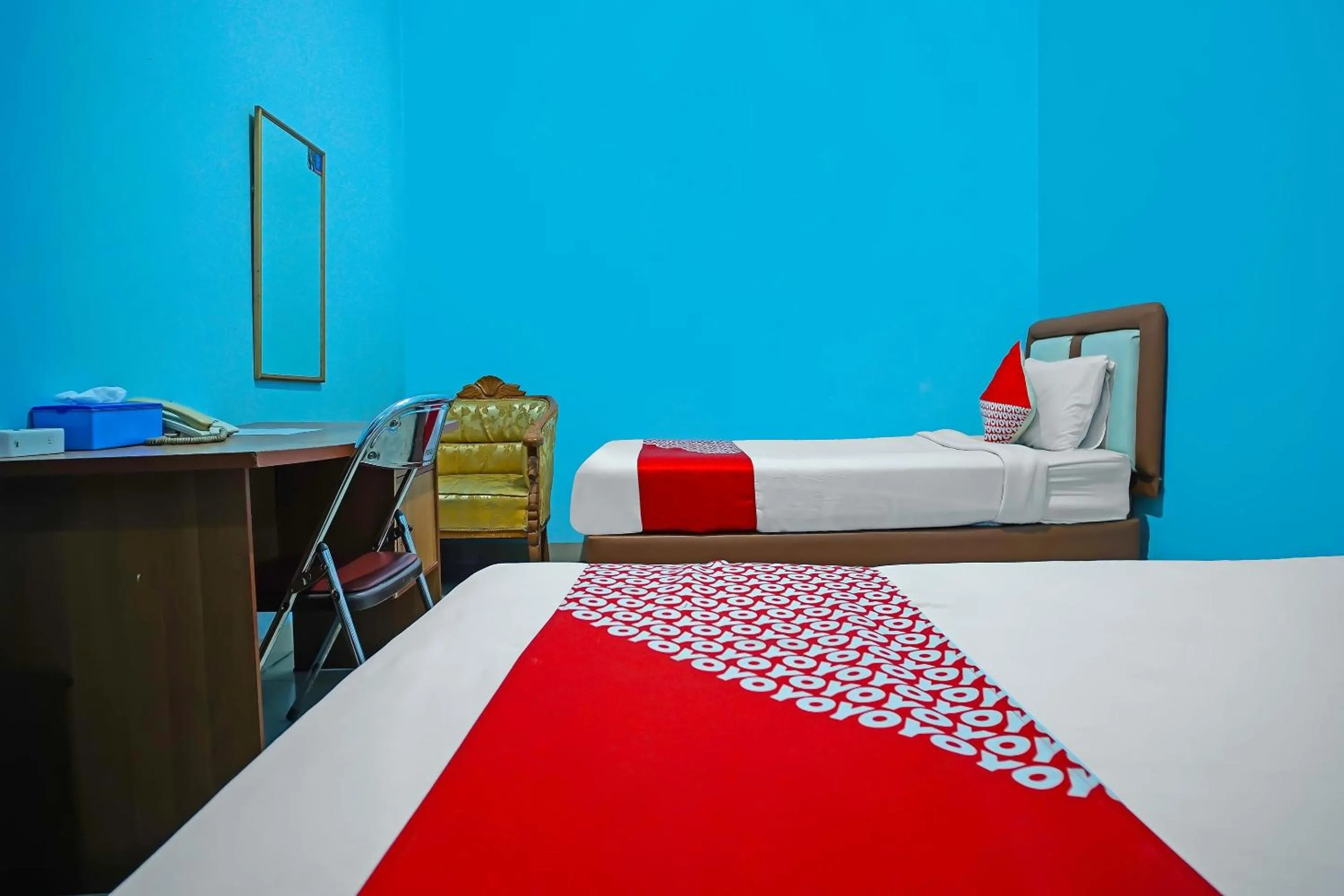 Bedroom, Bed in Hotel O Sidikalang Near KEJAKSAAN NEGERI DAIRI