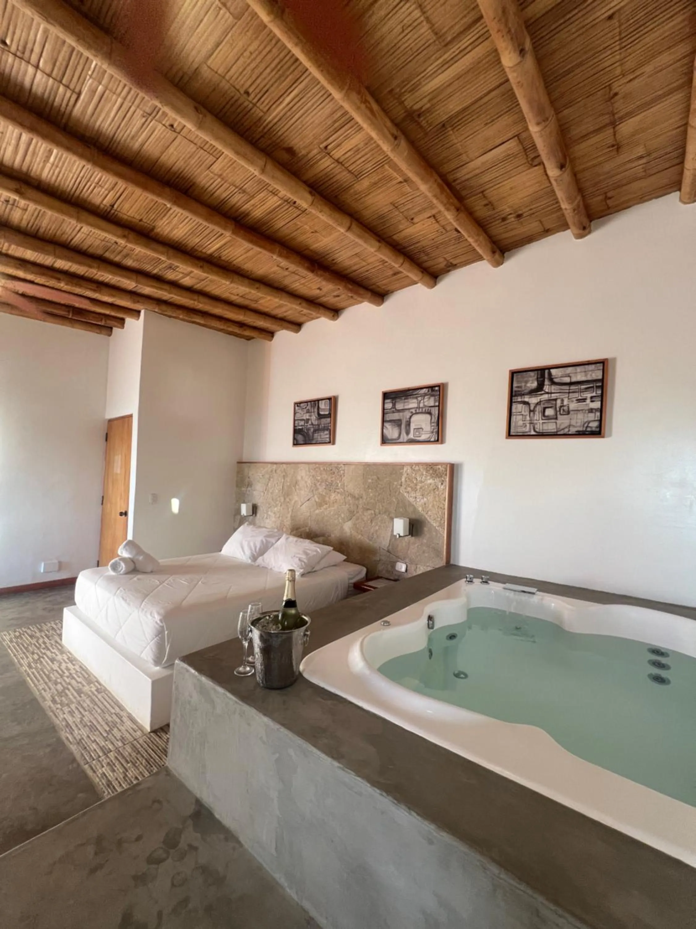 Bed in El Mirador de Vichayito