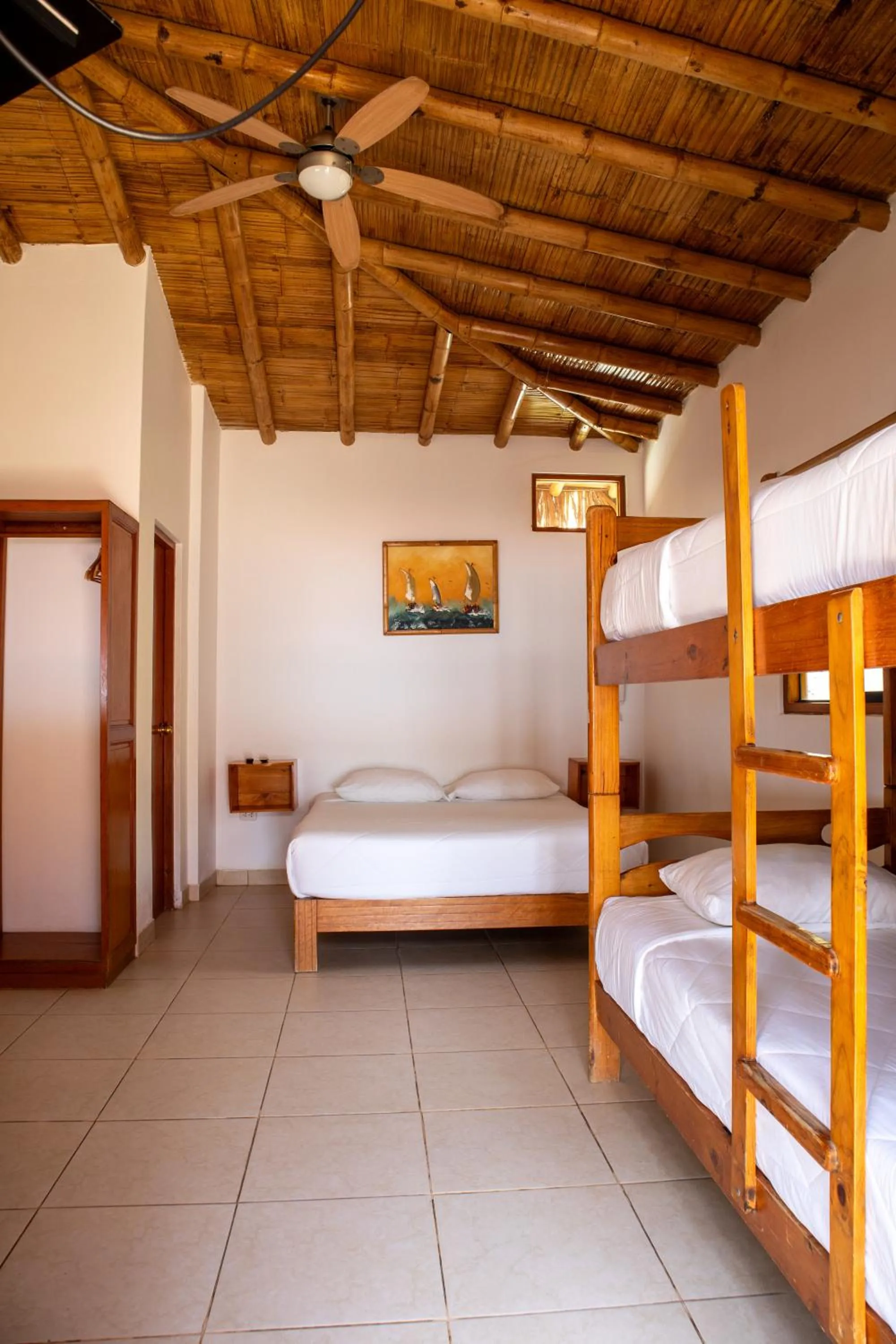 Bed in El Mirador de Vichayito